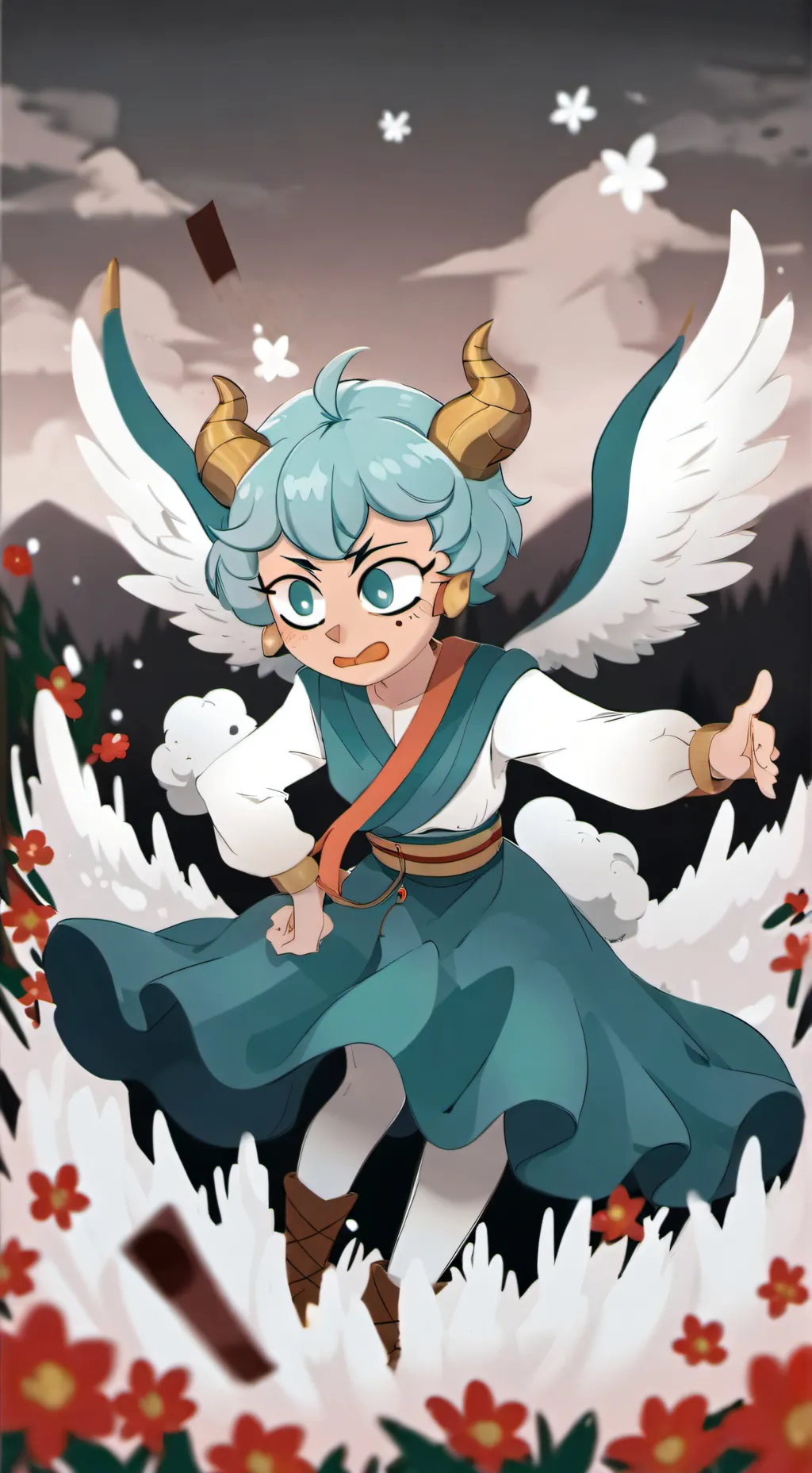 ai character: CİTYHUMANS!? background