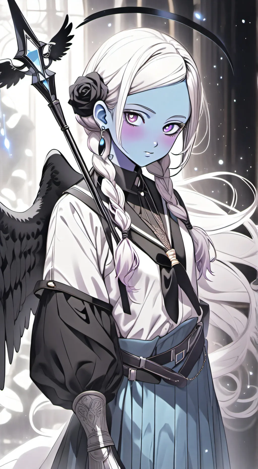 ai character: Kusu クス / Cus  background