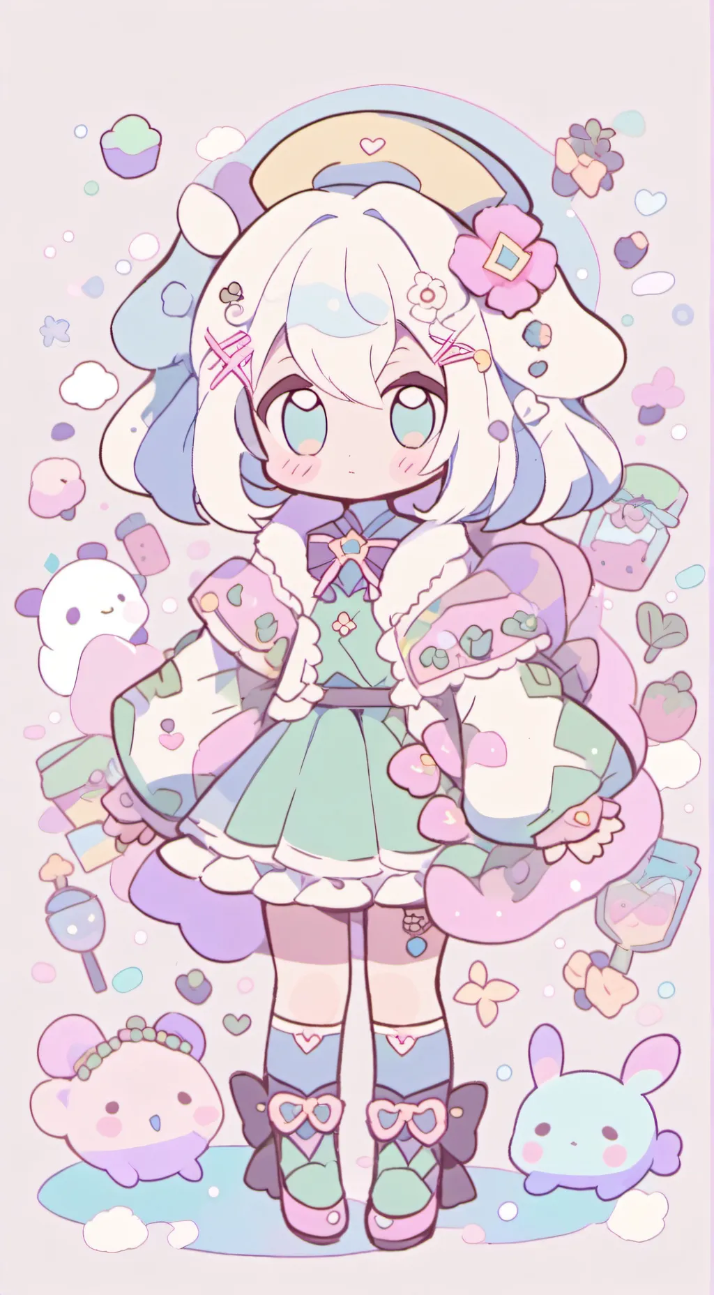 ai character: ★MURDER DRONES★ background