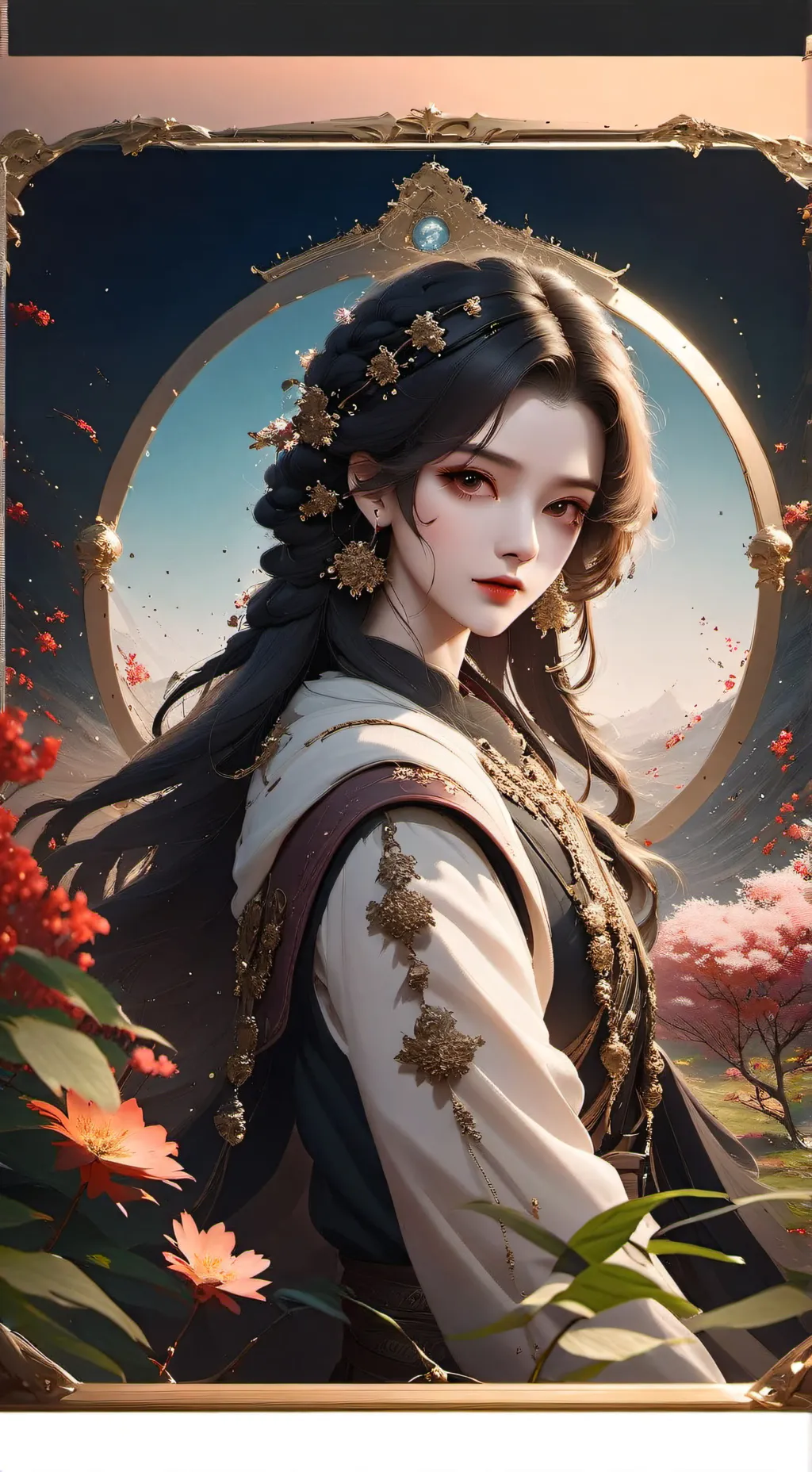 ai character: 🅜🅐🅨🅐 background