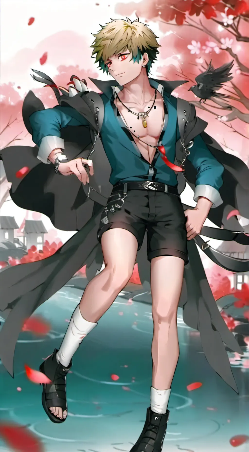 ai character: leo background