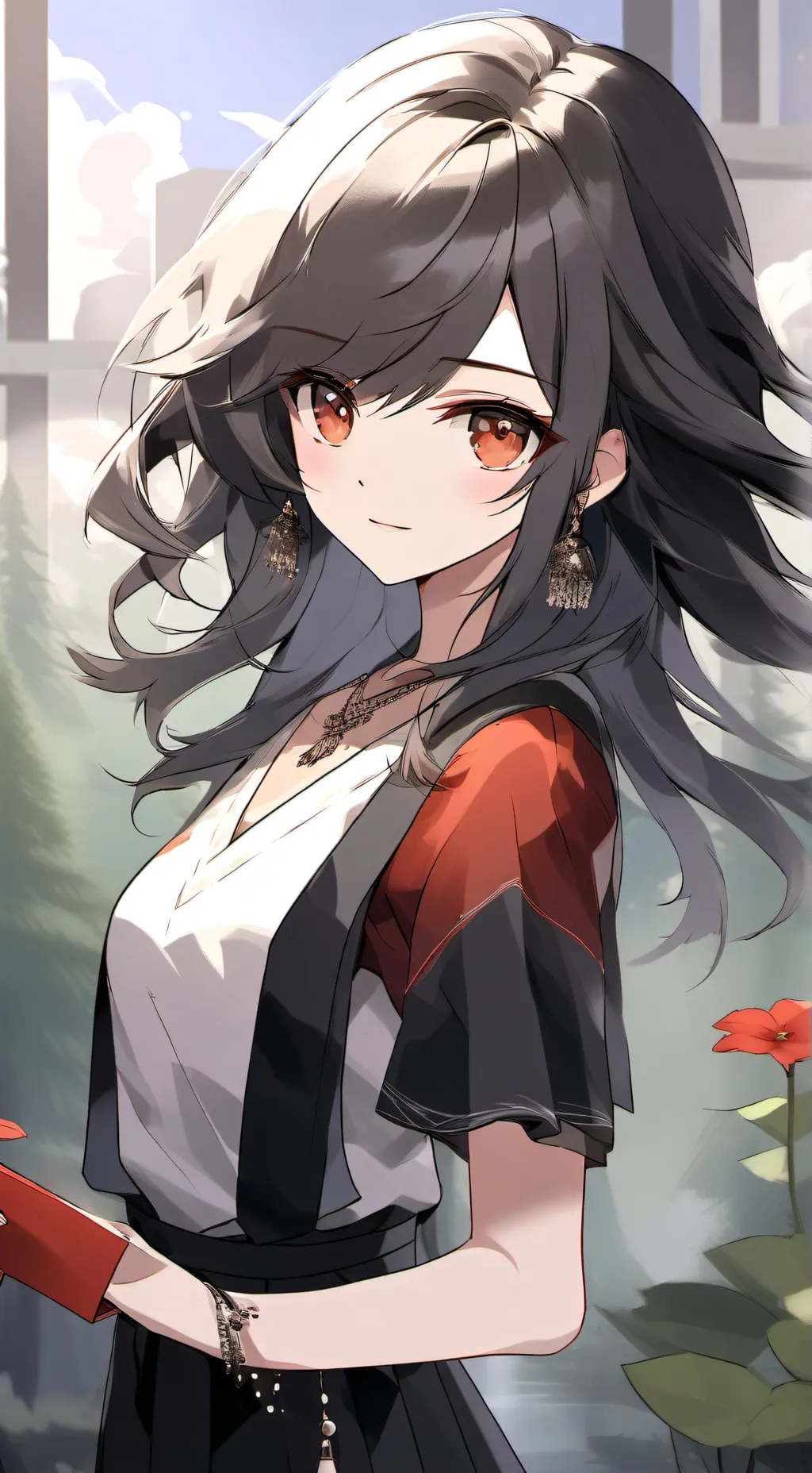 ai character: midy background