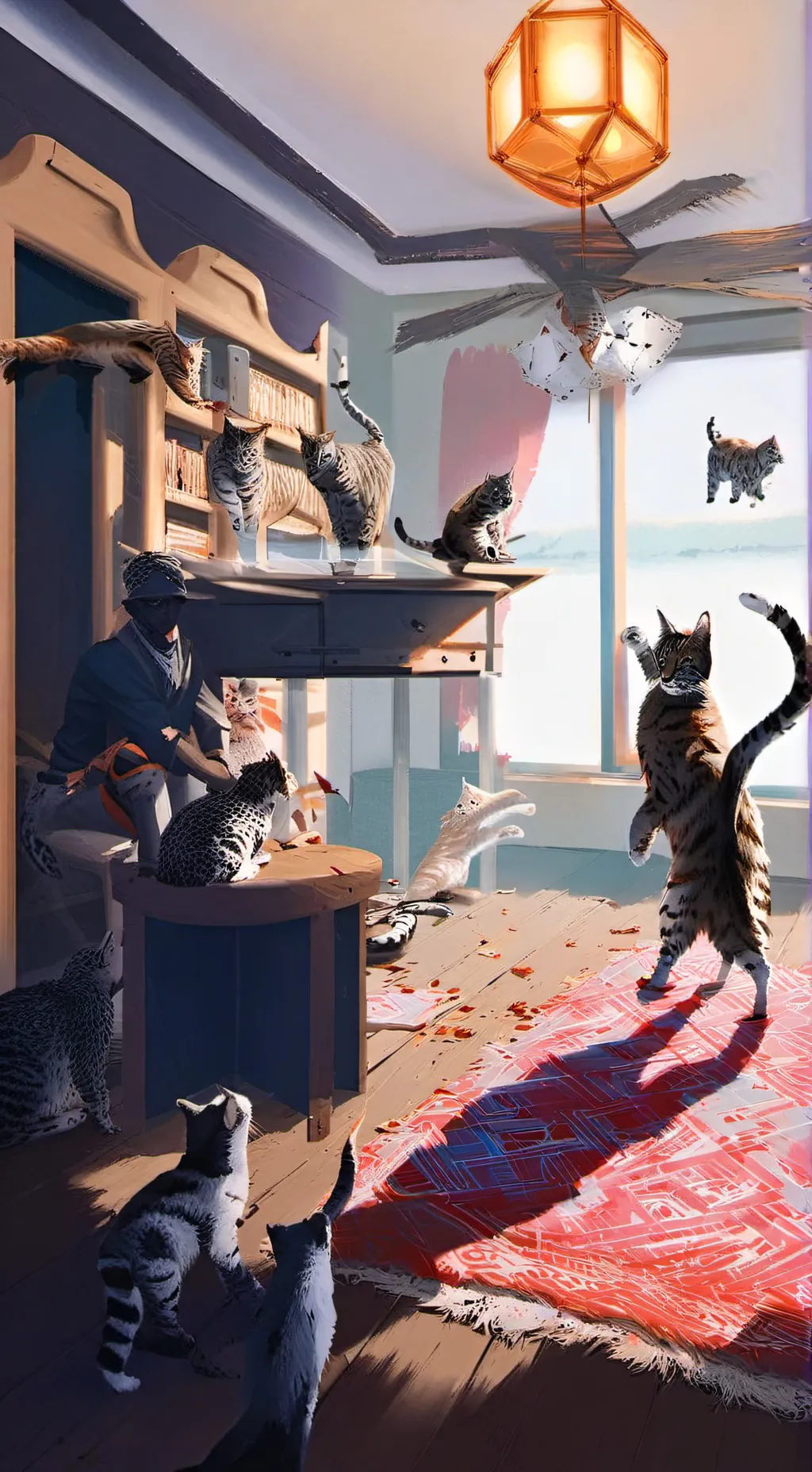 ai character: Carol  background