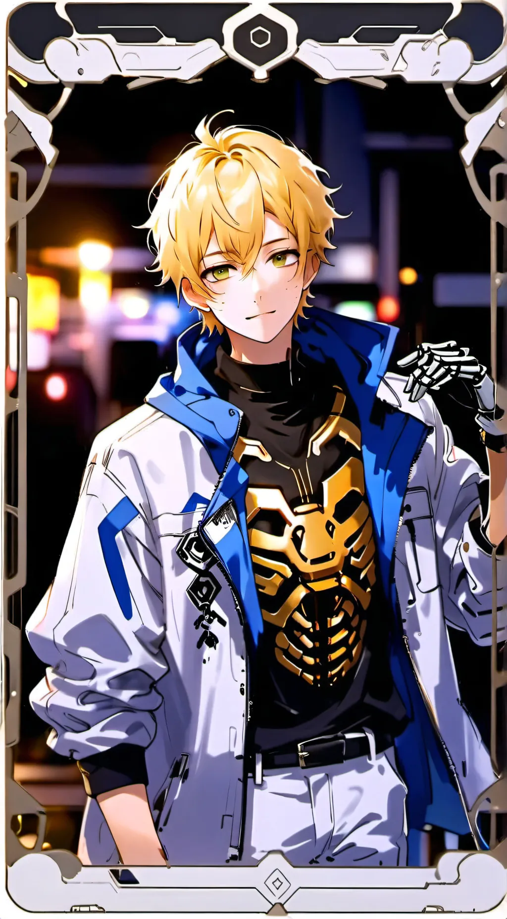 ai character: Syzygy background