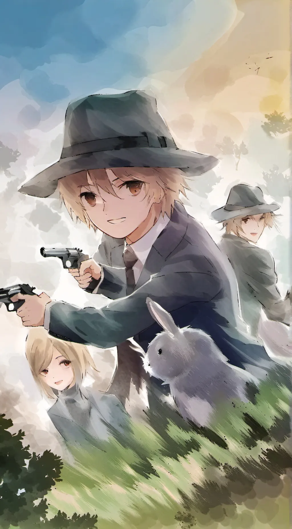 ai character: Gubby and mafioso background