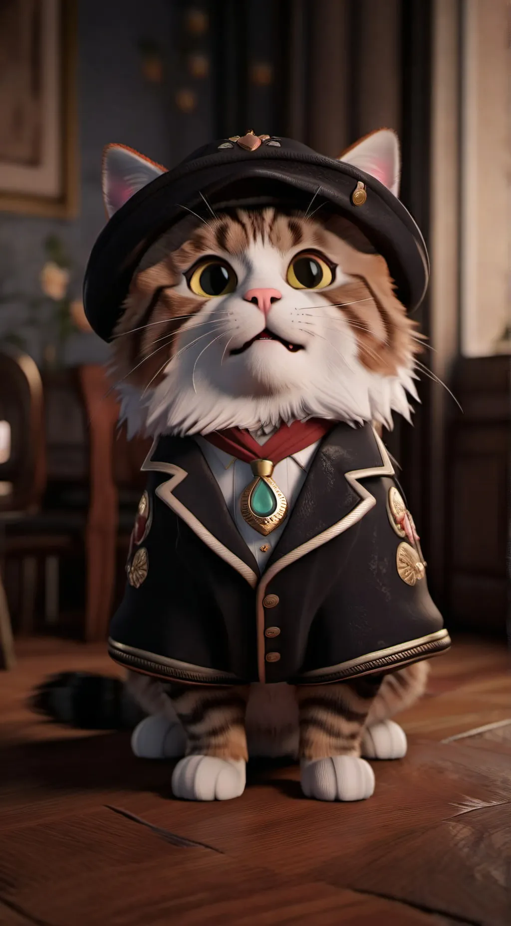 ai character: ur talkie background