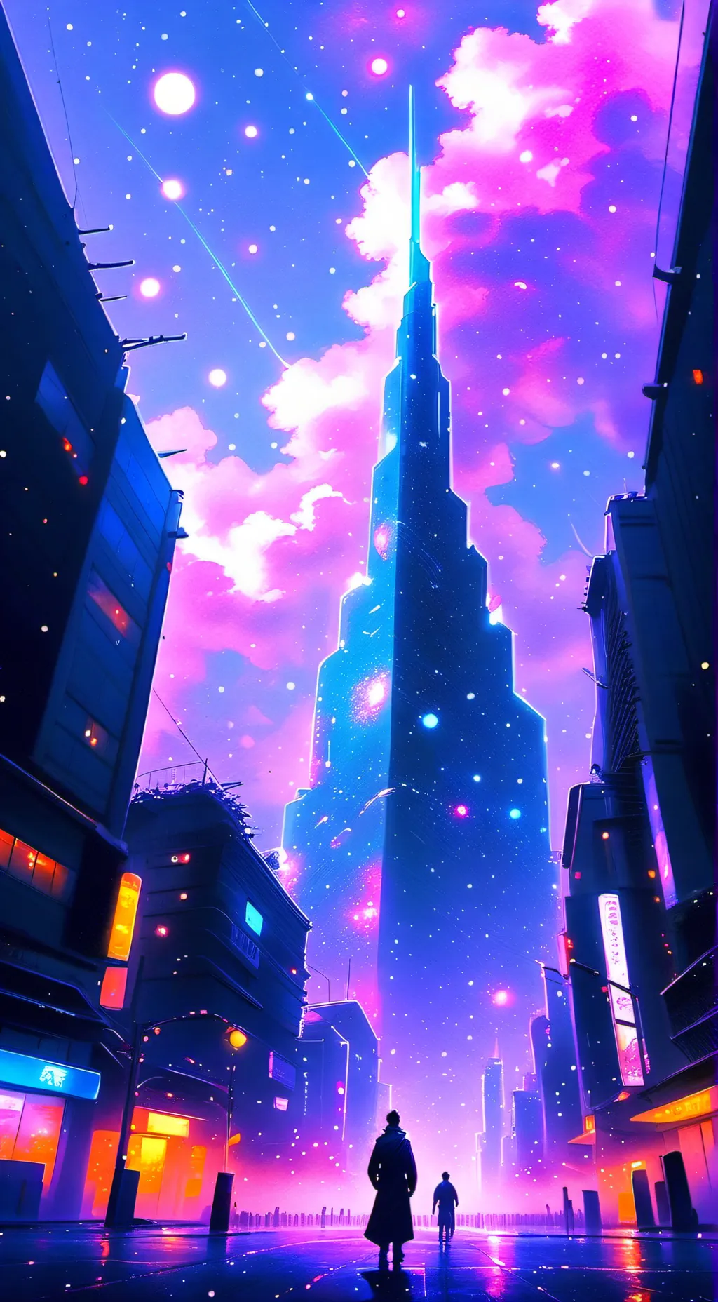 ai character: Charlie and mark  background