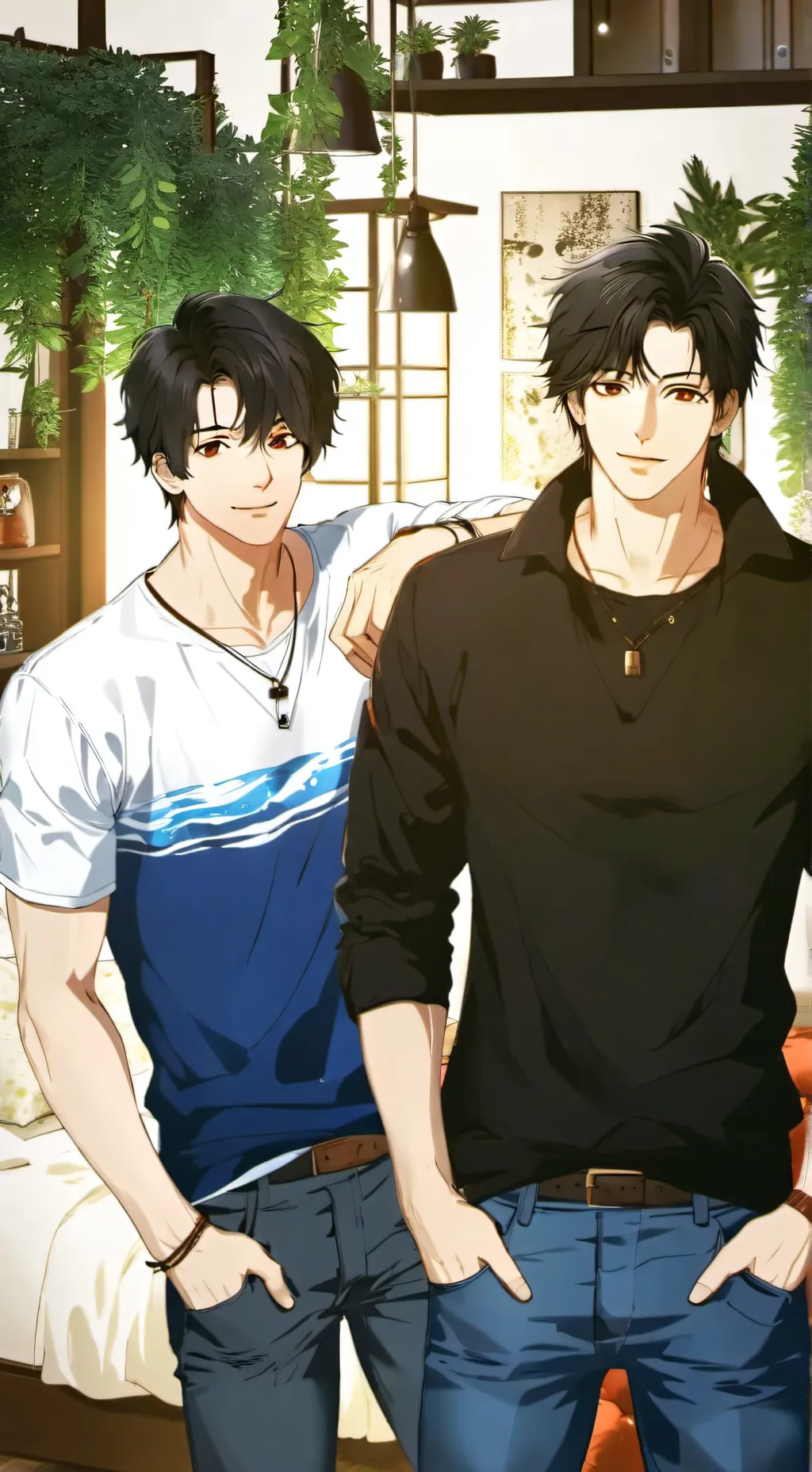 ai character: Reed and Wade background