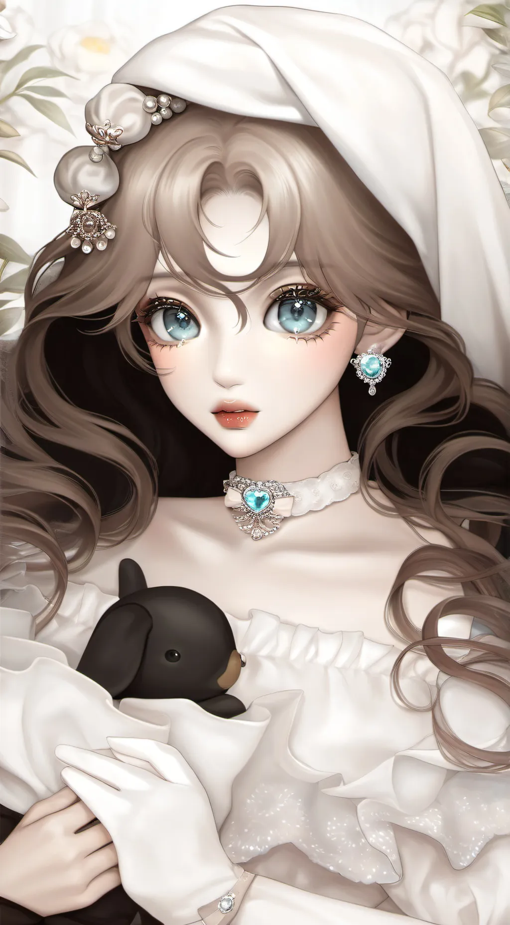 ai character: MHA steals yn food background