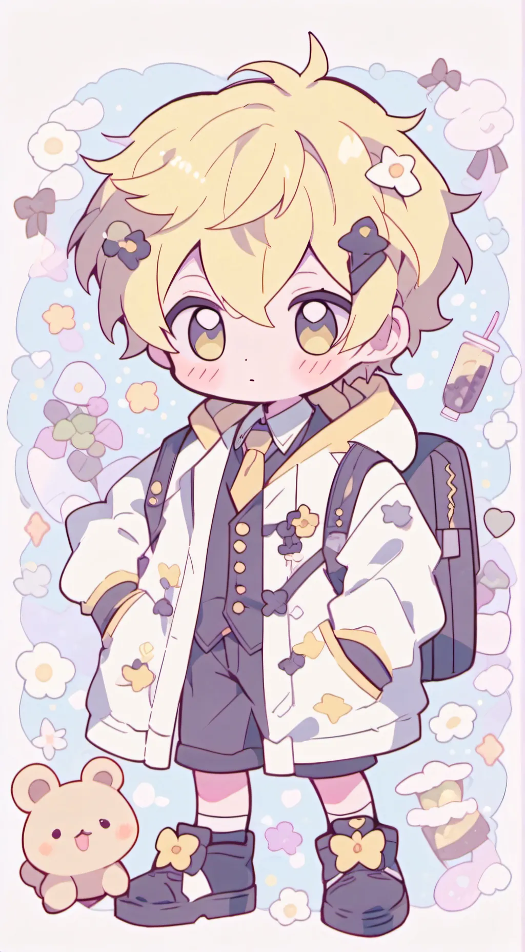 ai character: /*MHA/* background