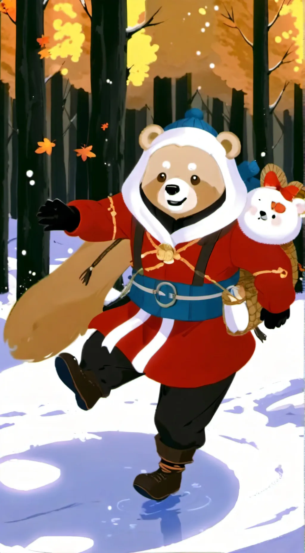 ai character: hola amigo background