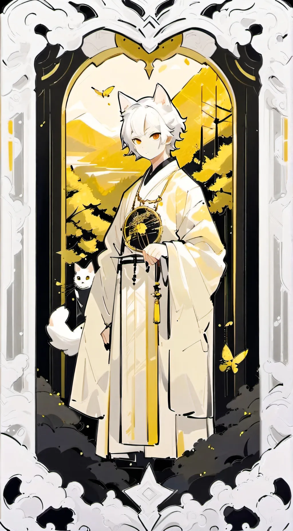 ai character: Wenda vore 5 background