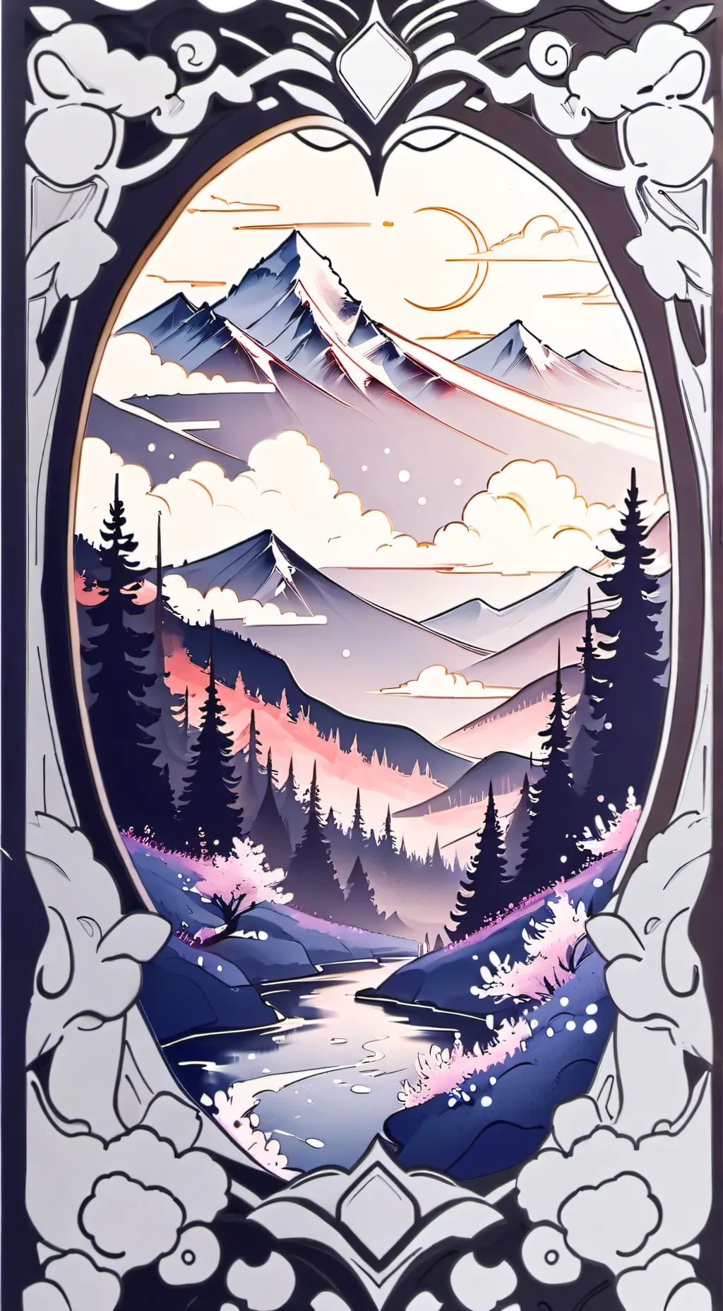 ai character: Miss wanna die(me) background