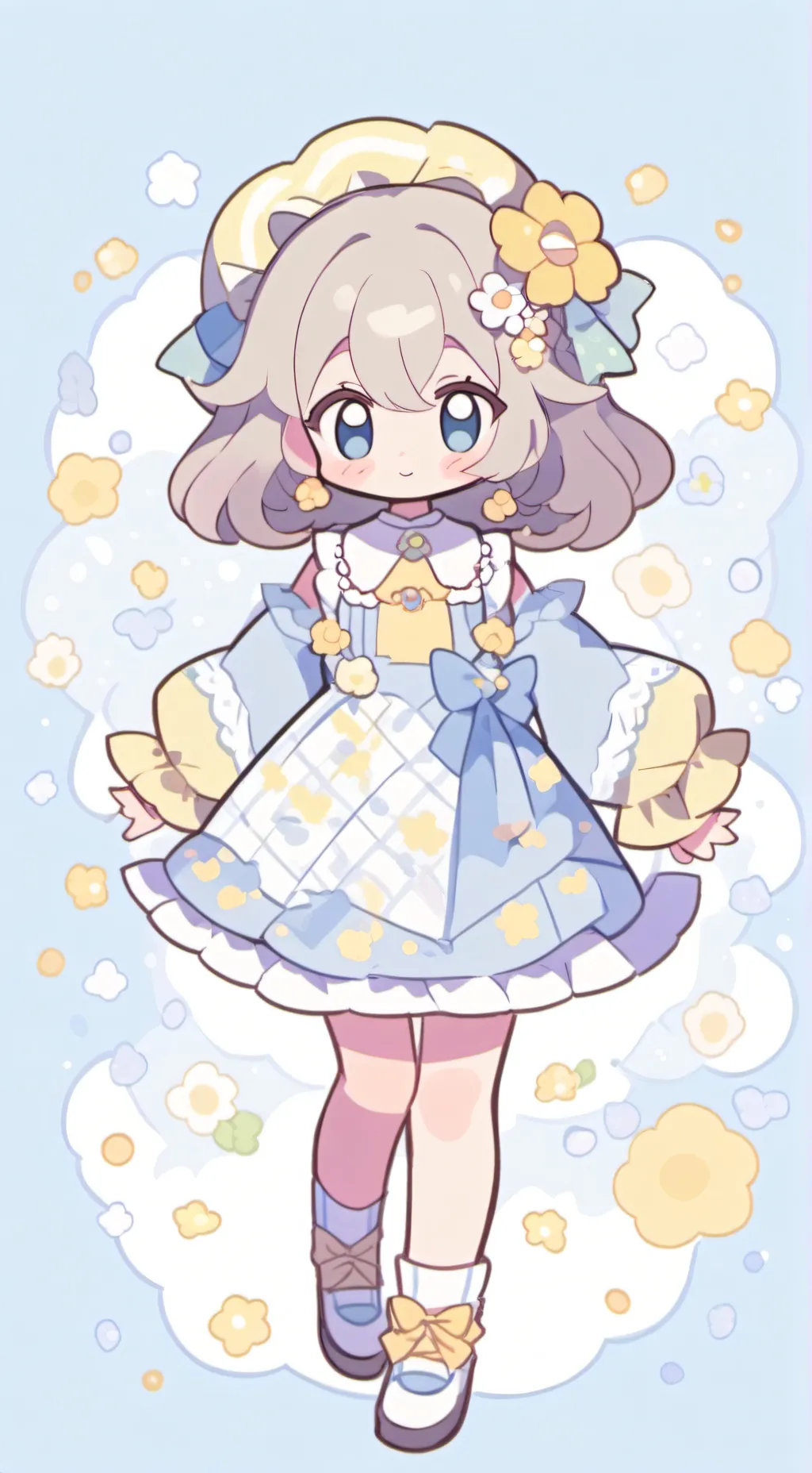 ai character: Sunny background