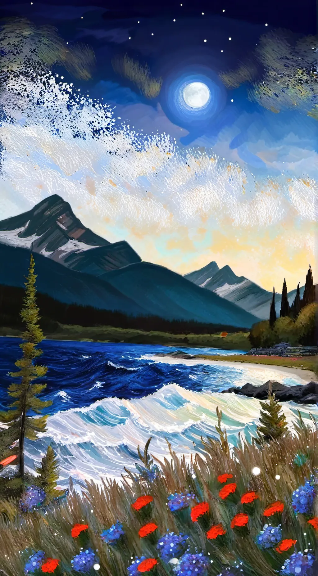 ai character: Tray  background