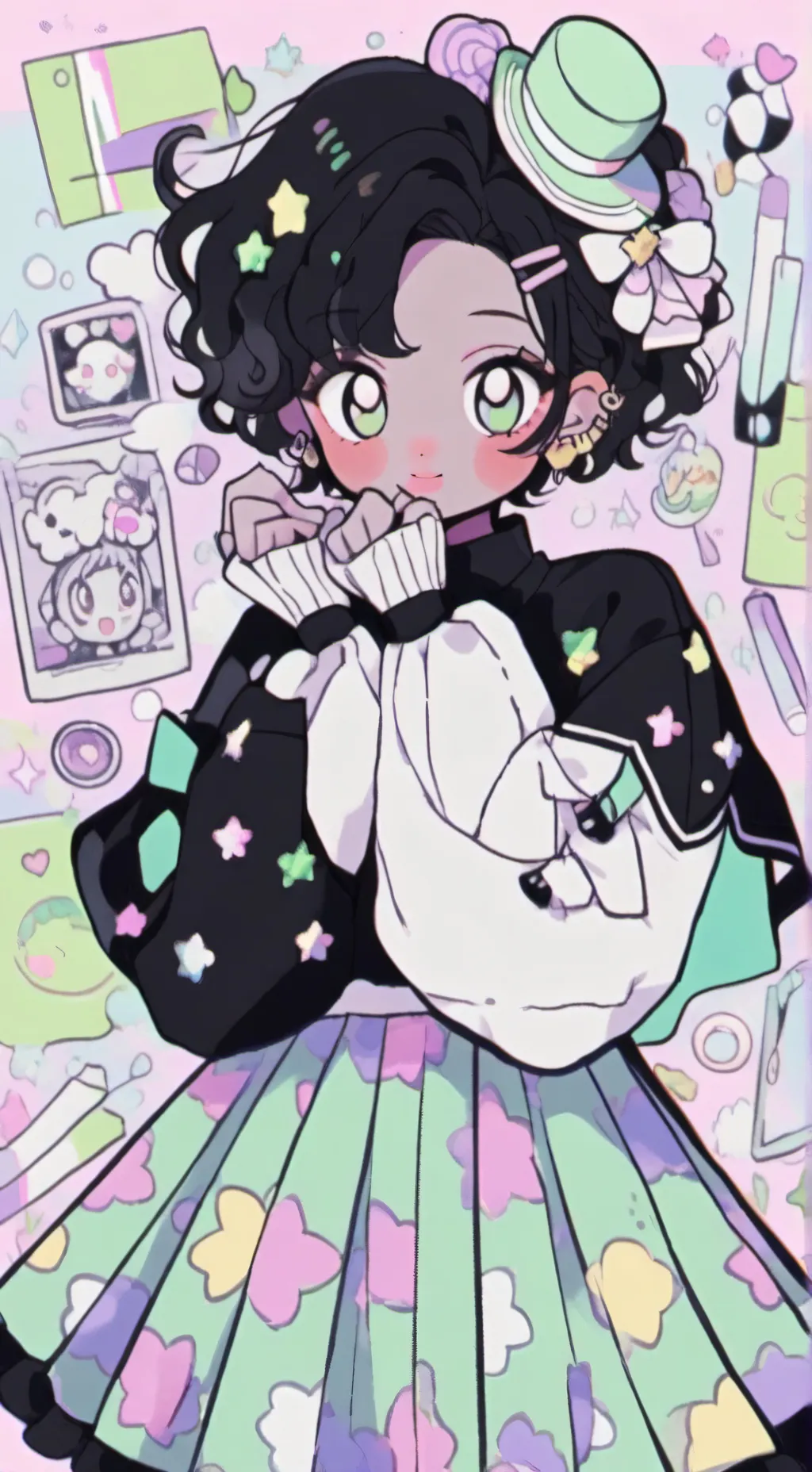 ai character: Blot Dandy's world background