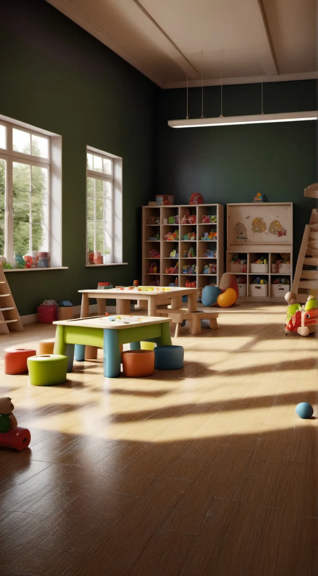 ai character: Pre-school background