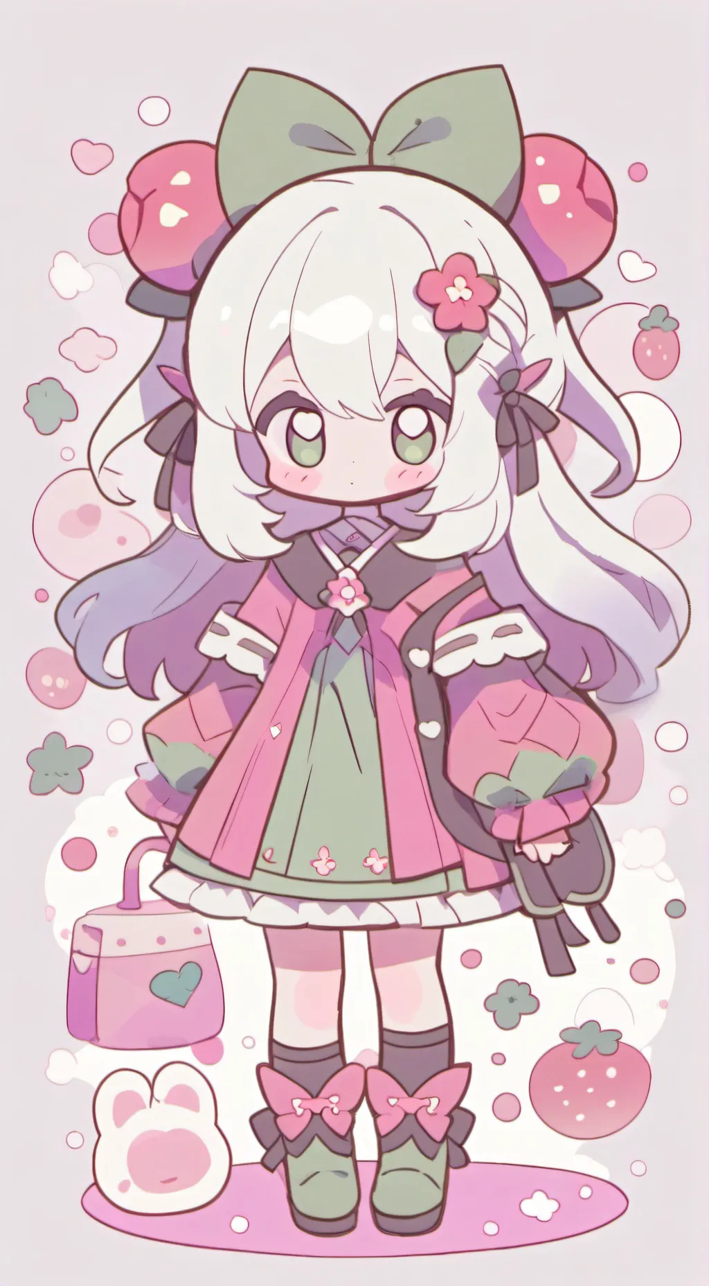 ai character: ⫷Berry Bliss⫸ background