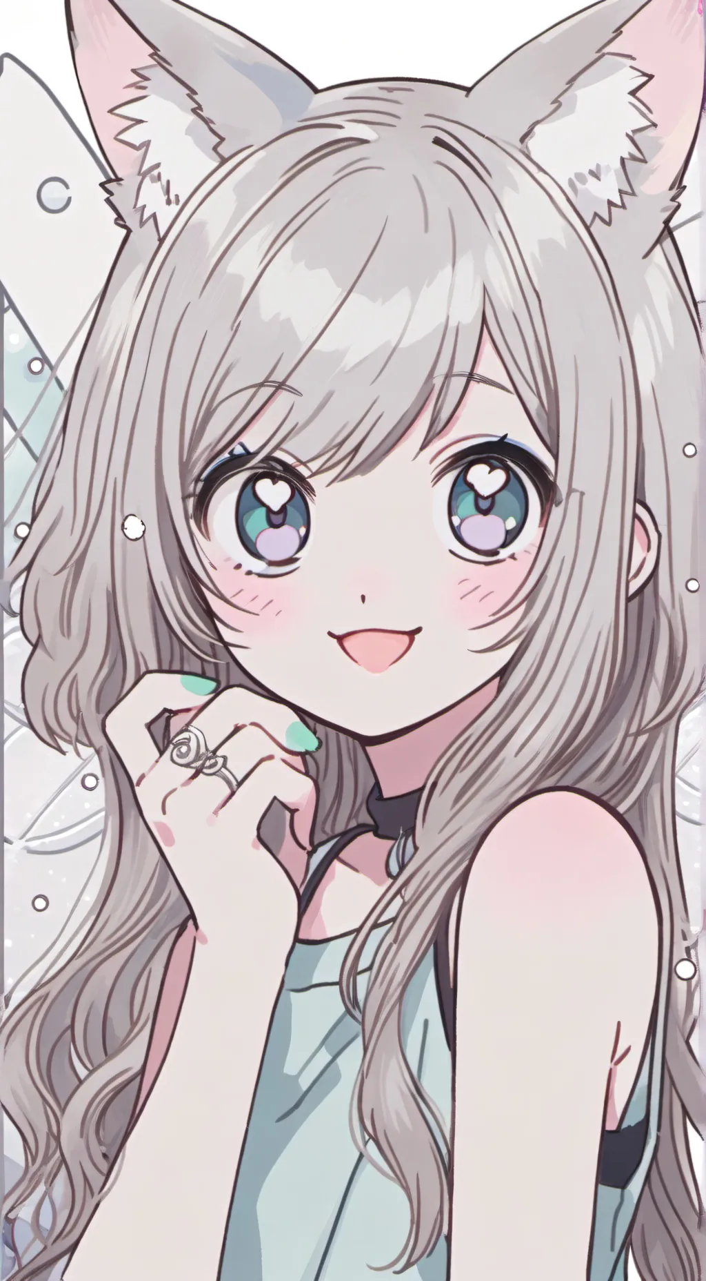 ai character: Verónica the Silver Spirit background