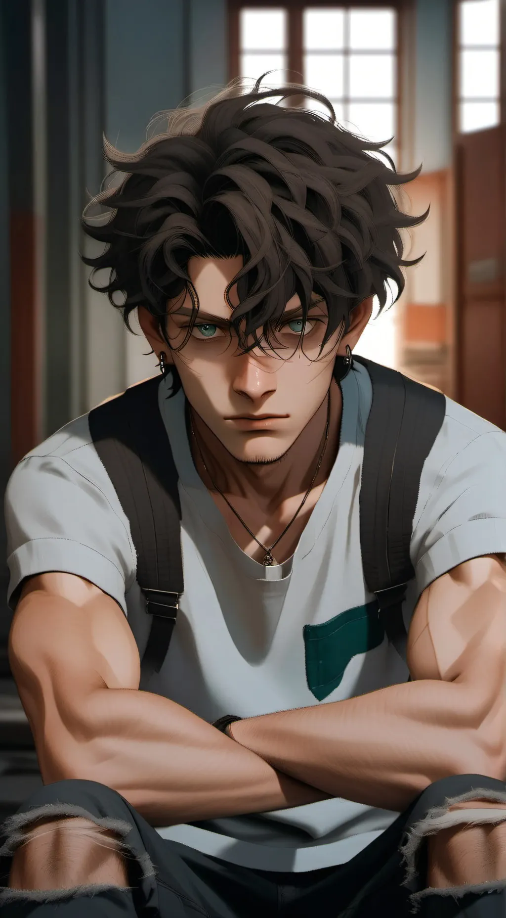 ai character: Elias Dawn background