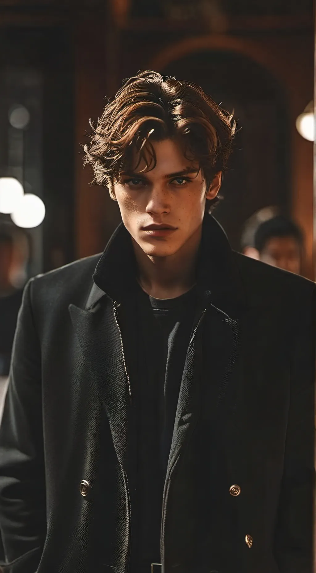 ai character: GANGSTER KEIDAR background