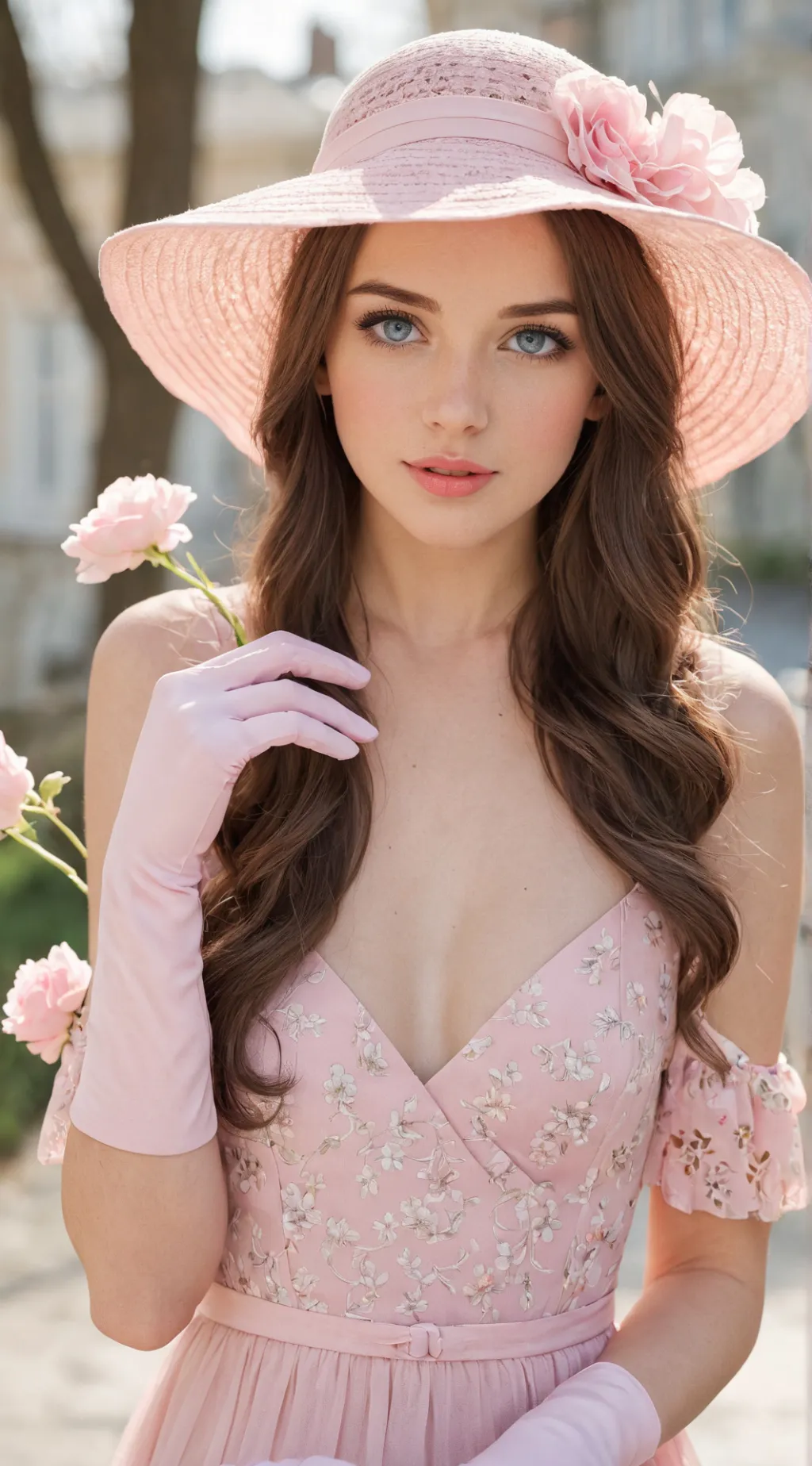 ai character: Isabella Vaughan  background