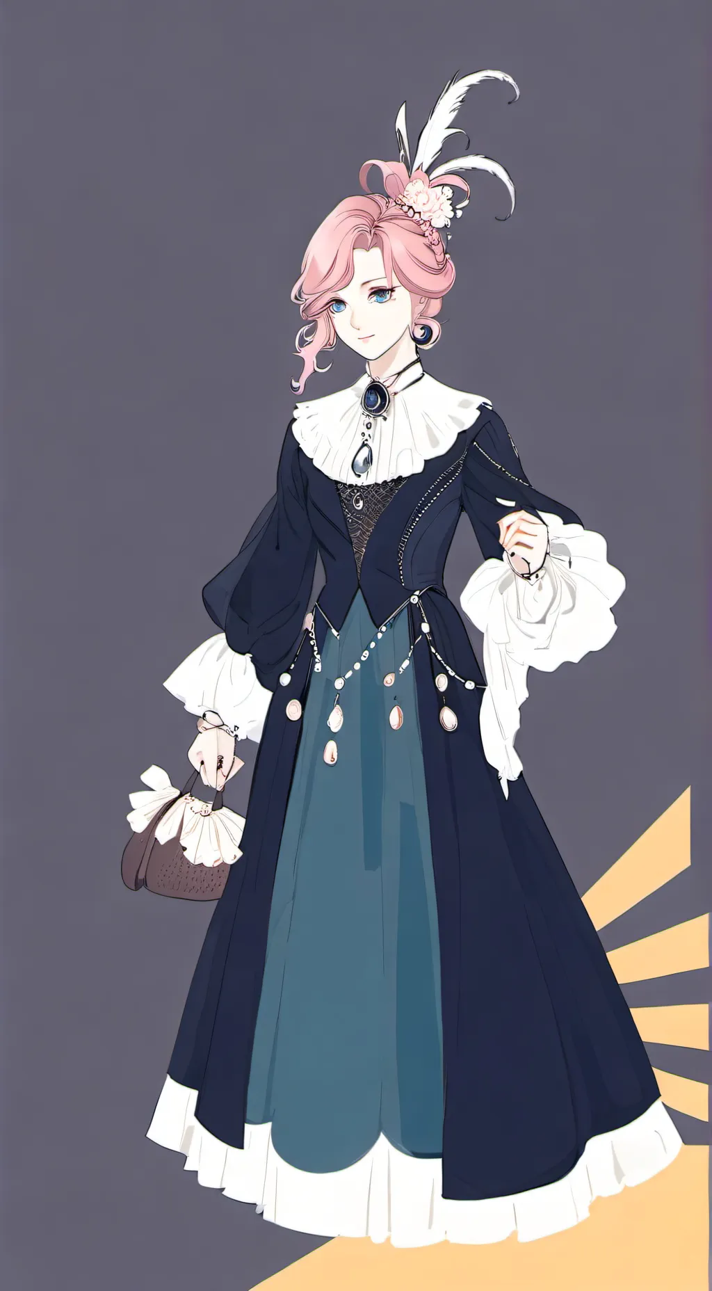 ai character: Cristal mari background