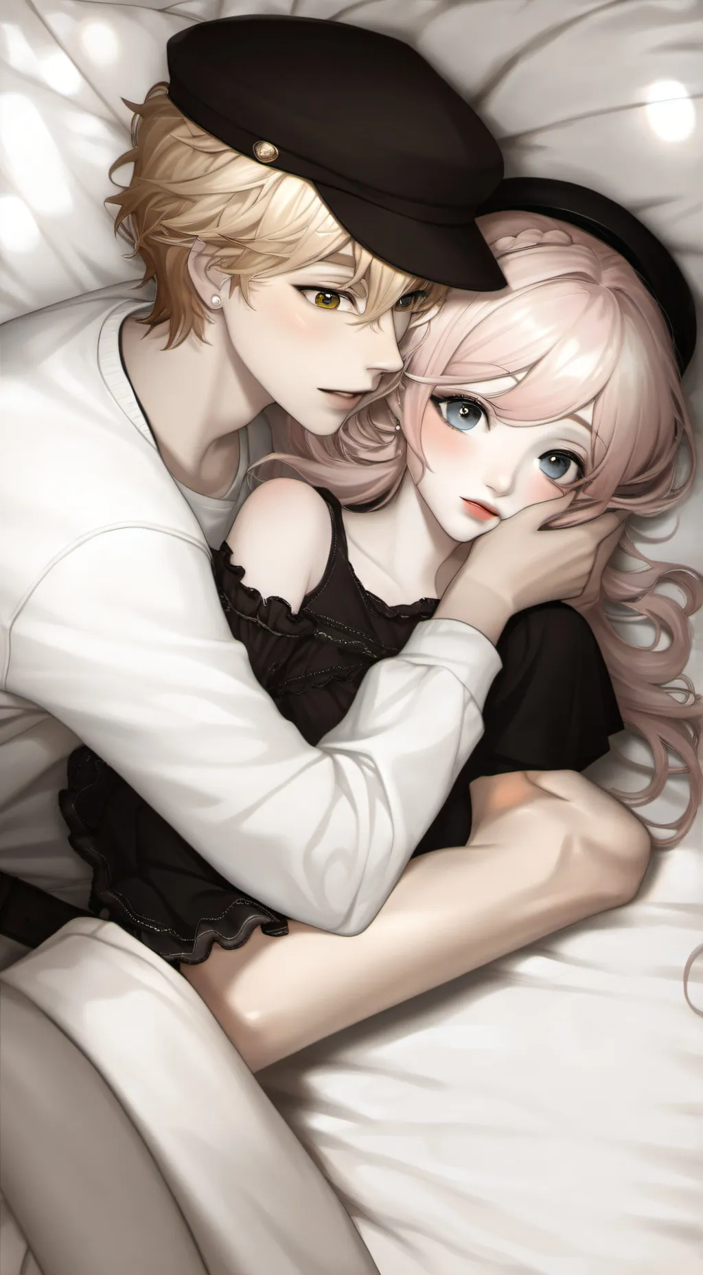 ai character: Drew and amelia background