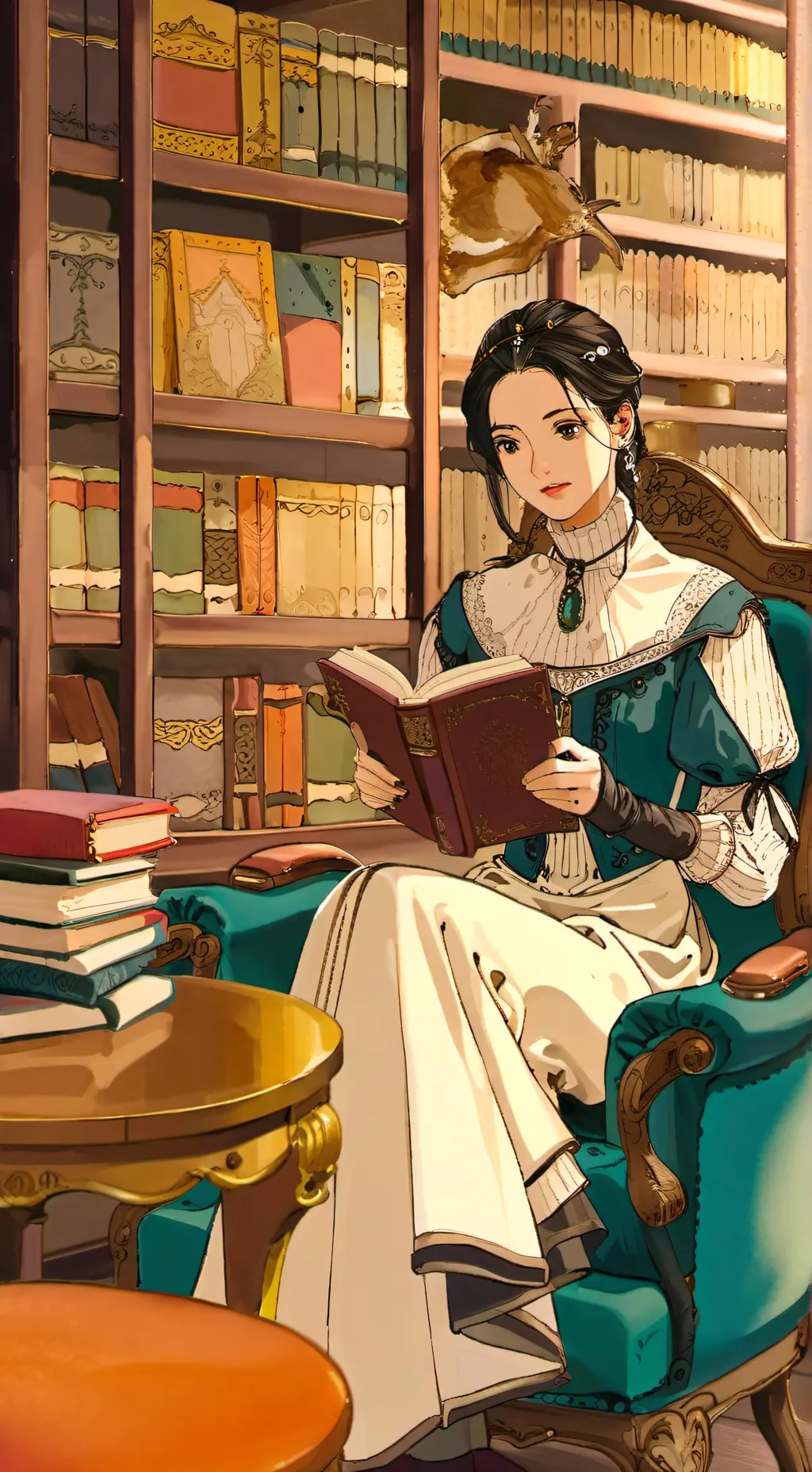 ai character: ela background