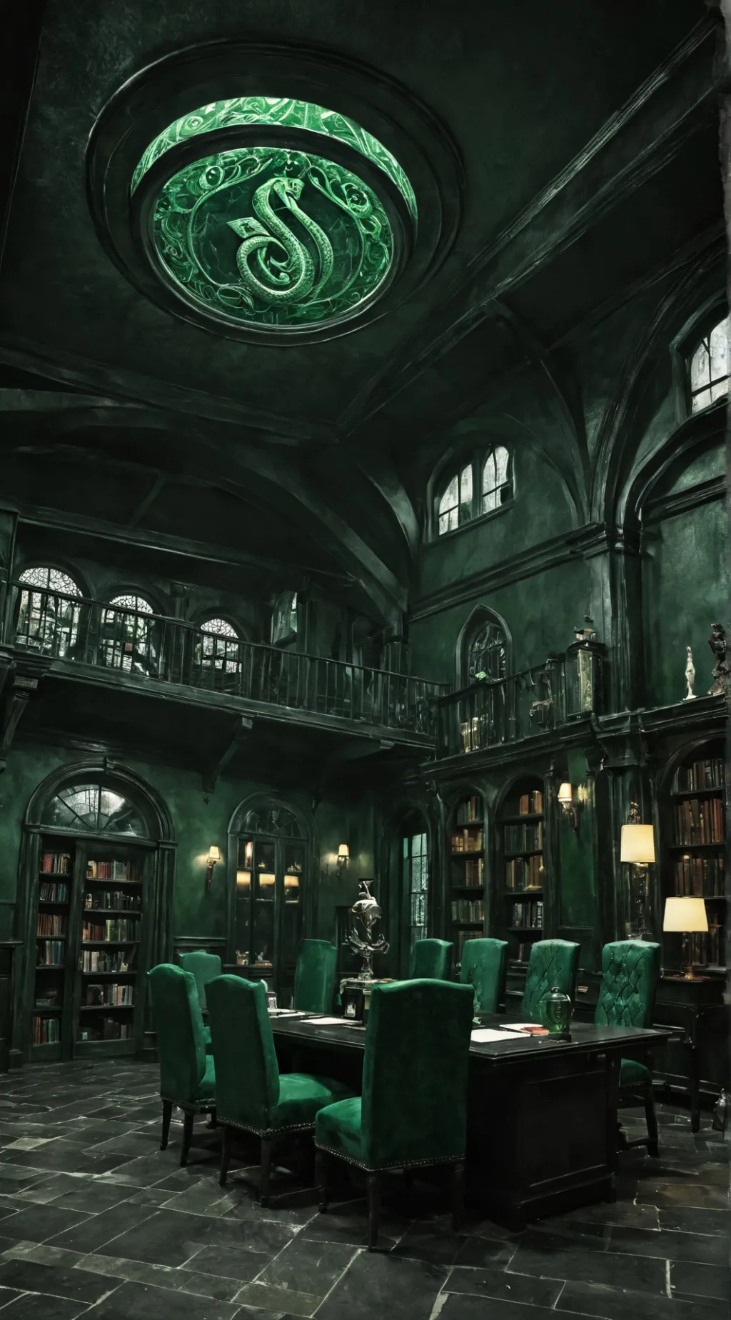 ai character: Slytherin  background