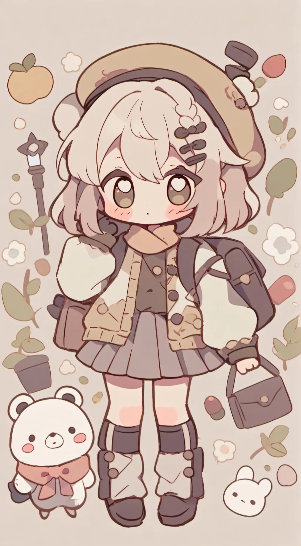 ai character: STRAY KIDS😋 background