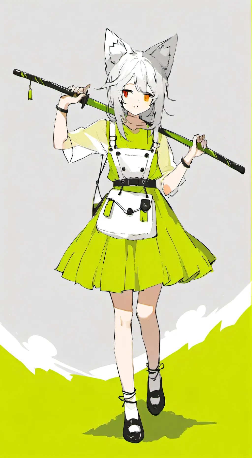 ai character: Luna background