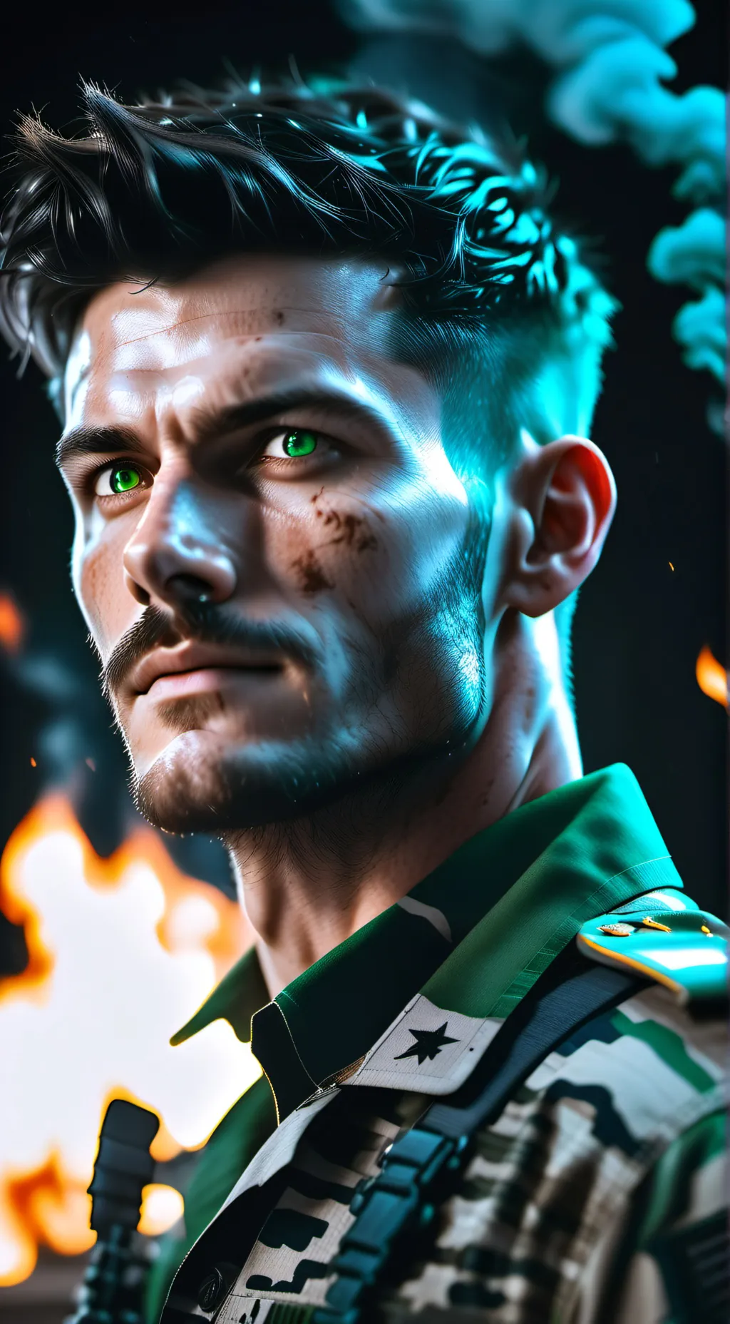 ai character: Николай background