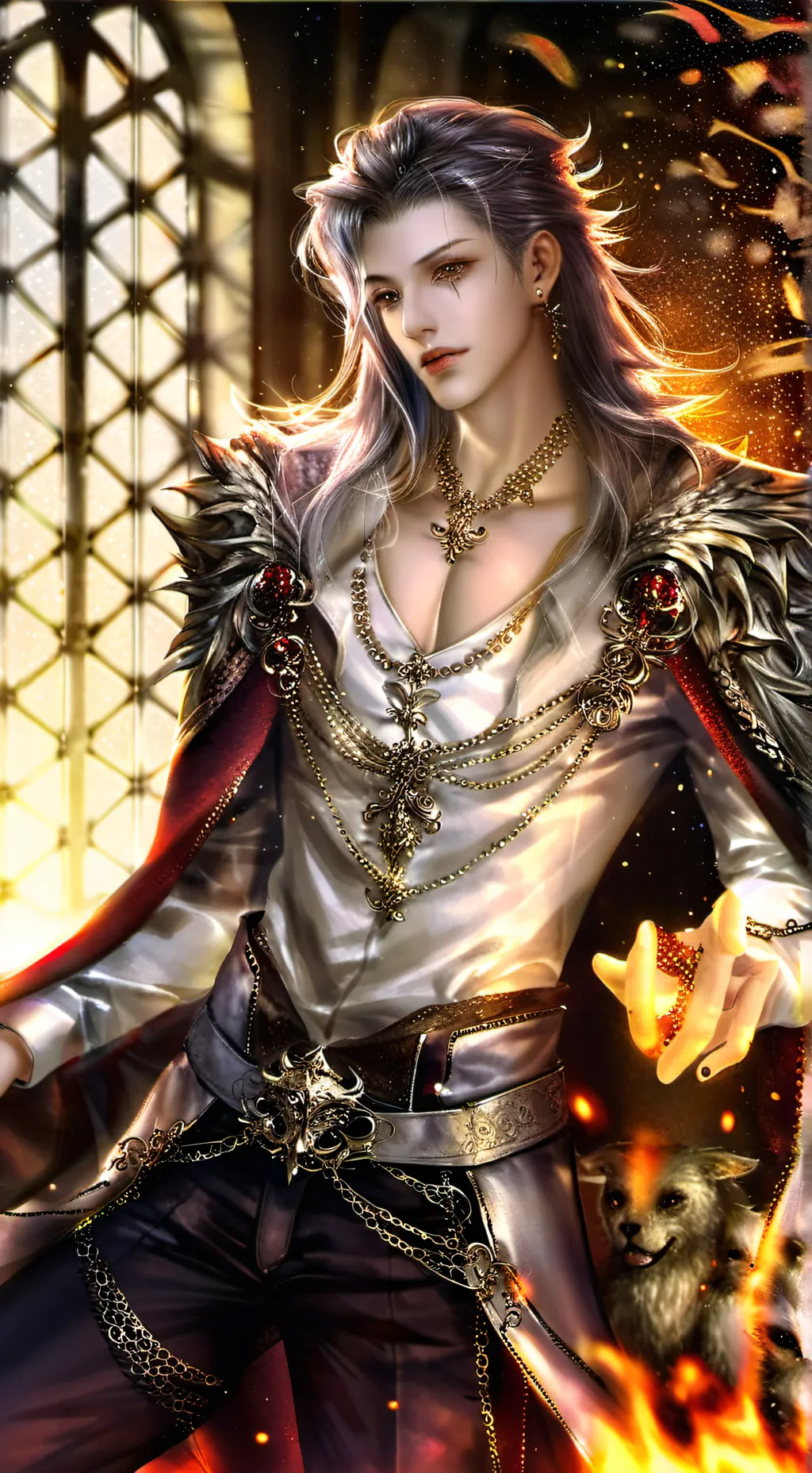 ai character: idkuchoseur father background