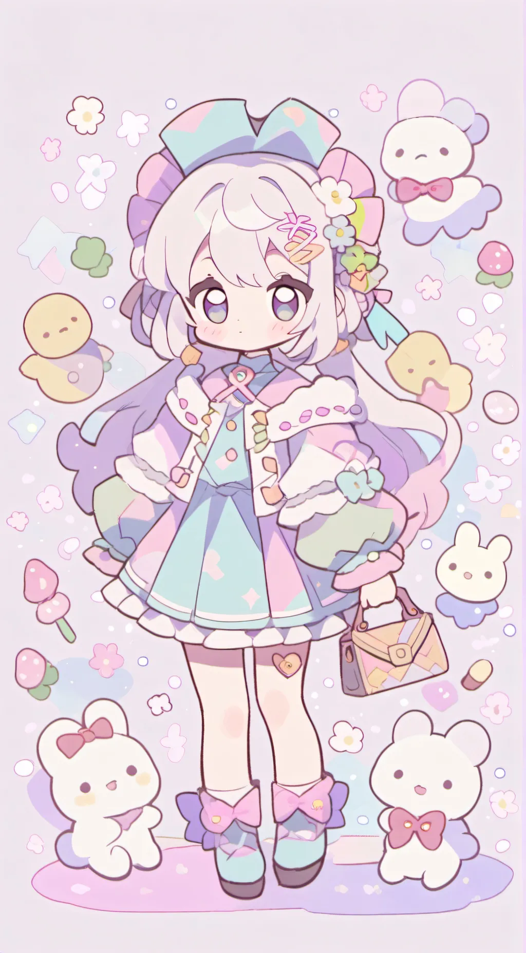 ai character: te convierte background