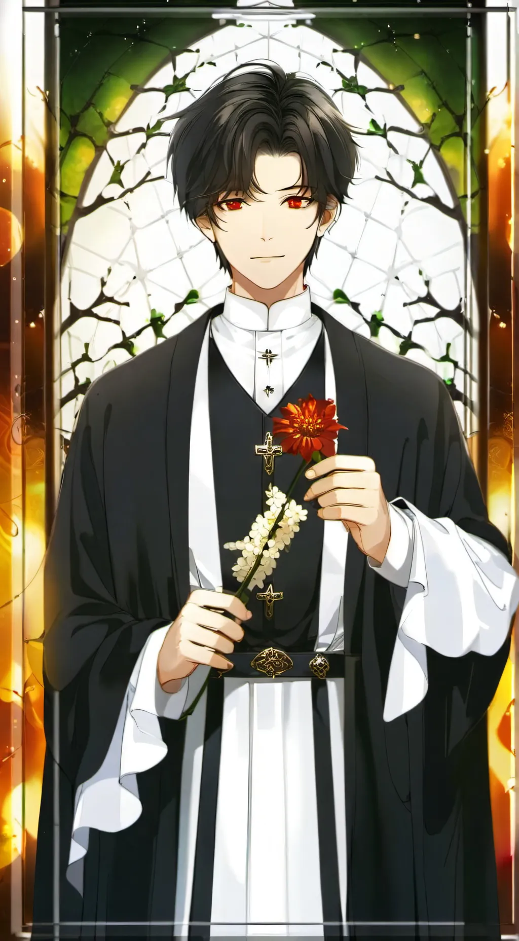 ai character: священник background