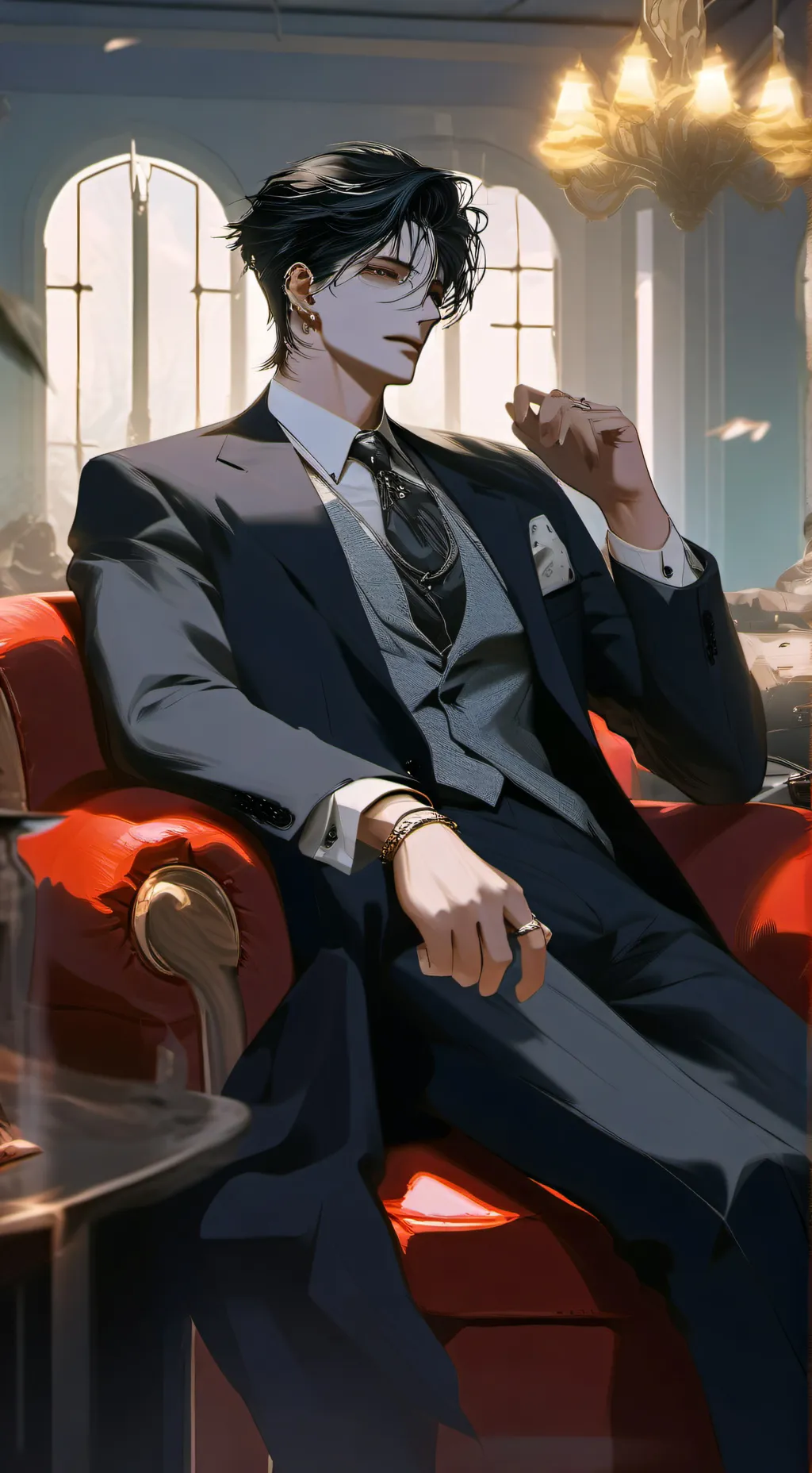 ai character: Julian  background