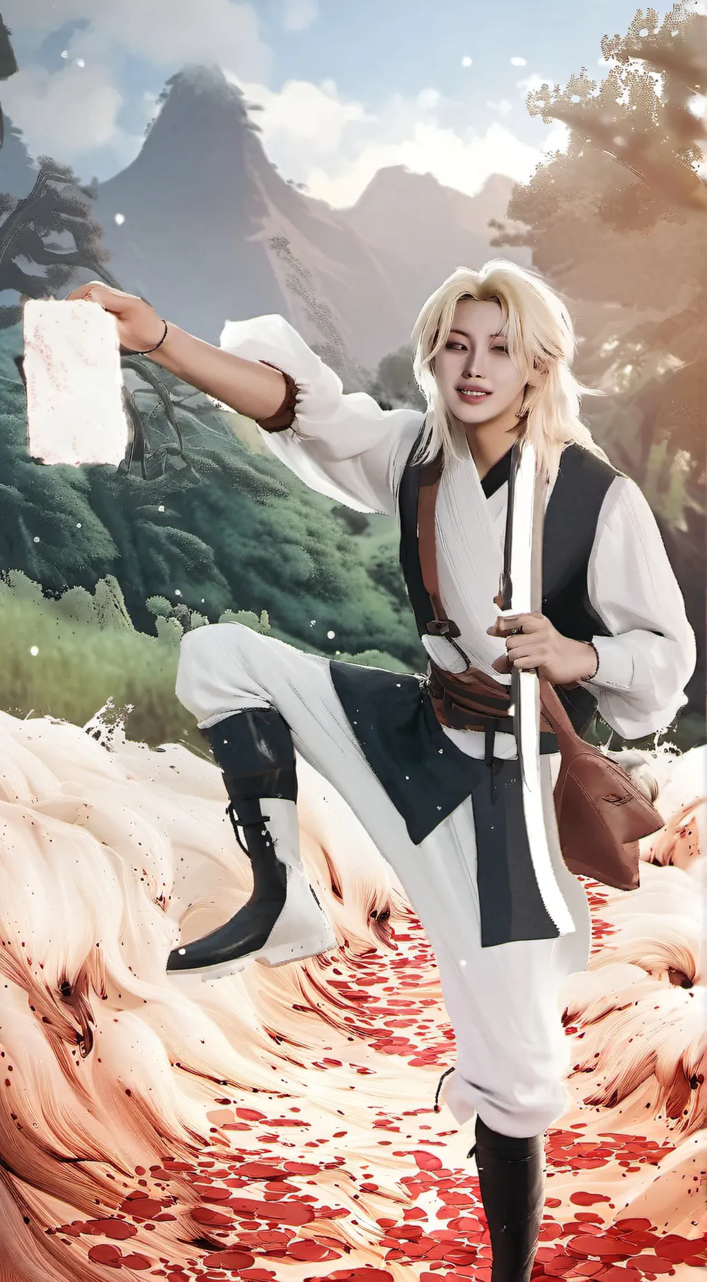 ai character: felix von stray  background