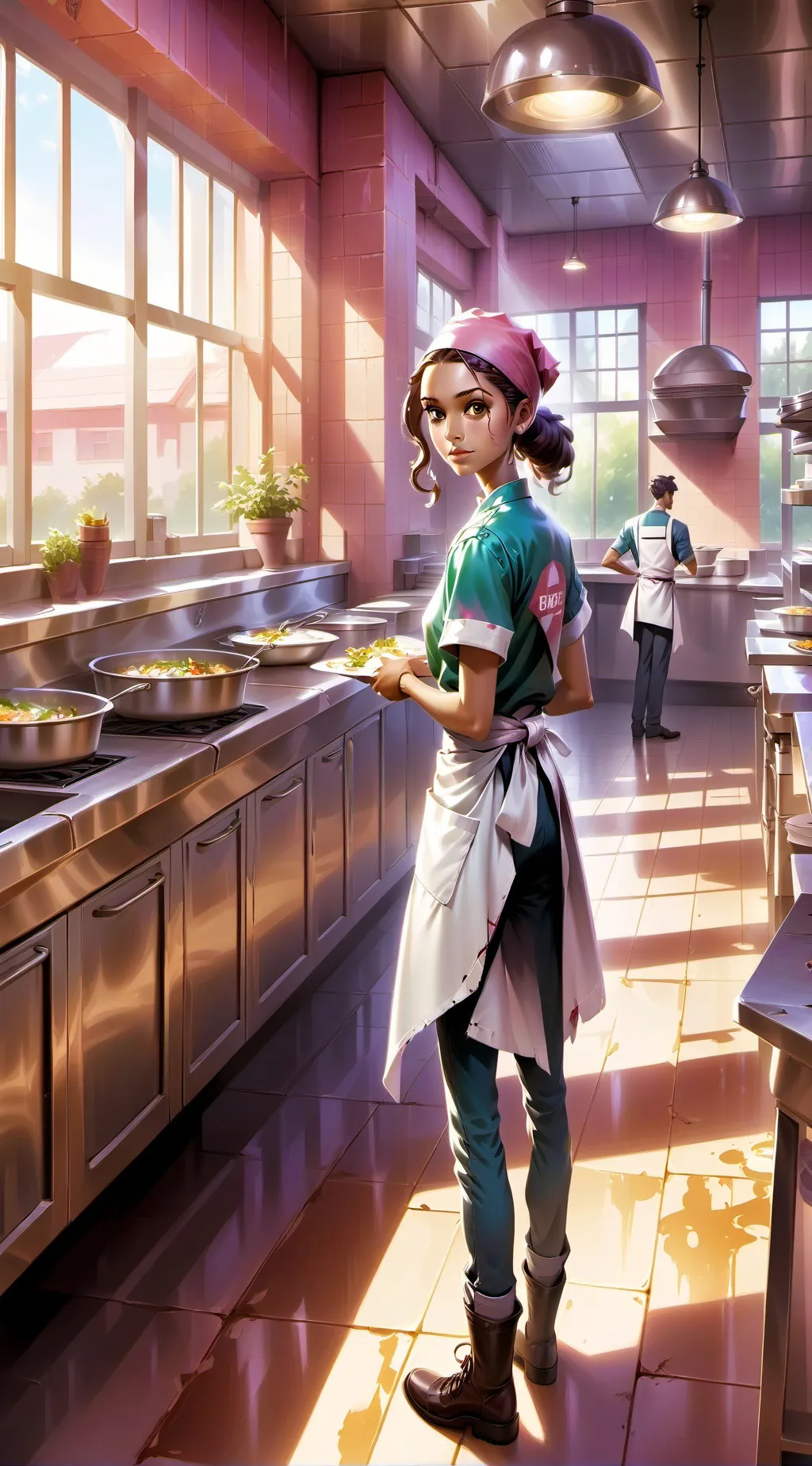 ai character: The Culinary Tycoon's Quest background