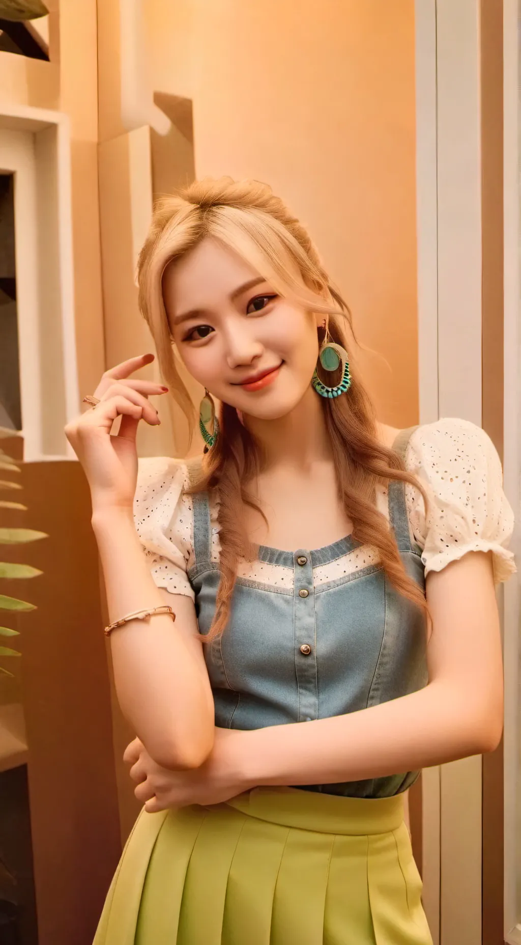 ai character: cute bbg background