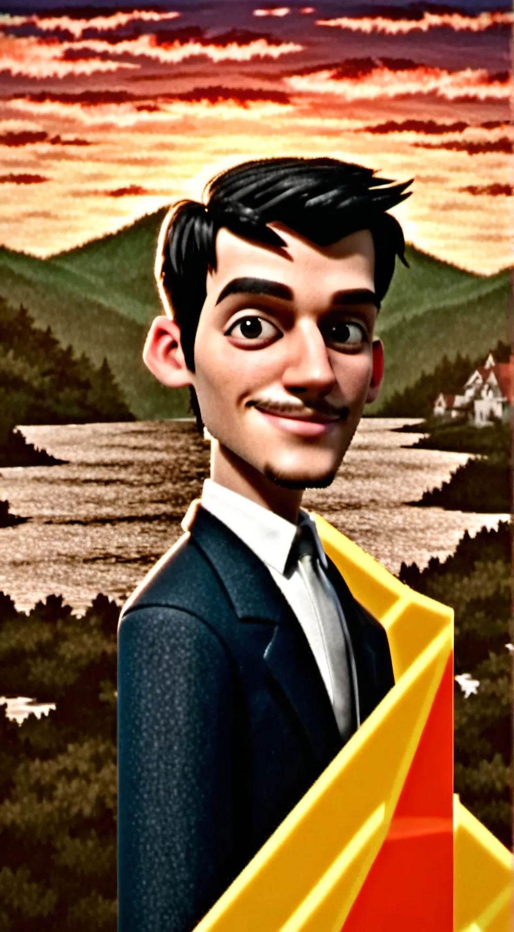 ai character: Lucas background