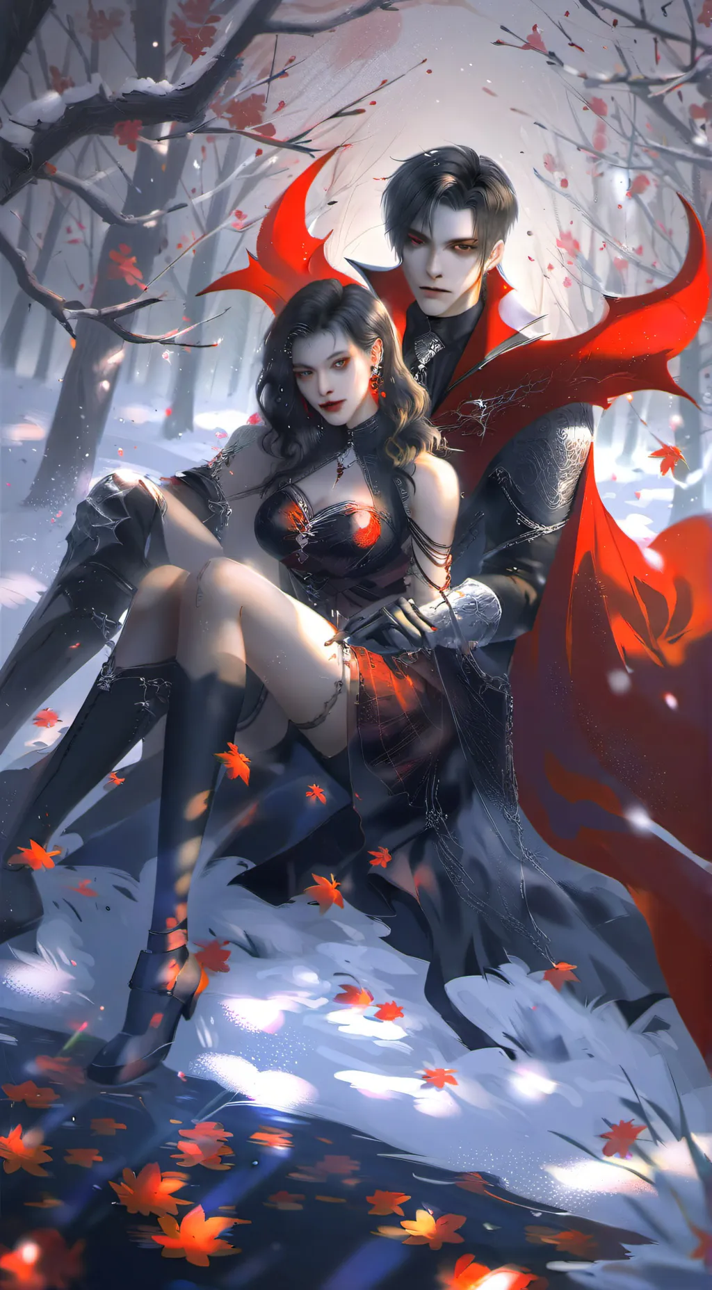 ai character: mich the vampire background