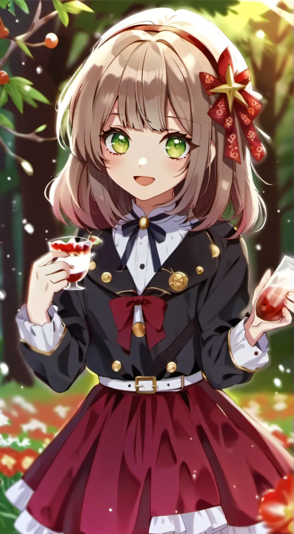 ai character: Charlotte  background