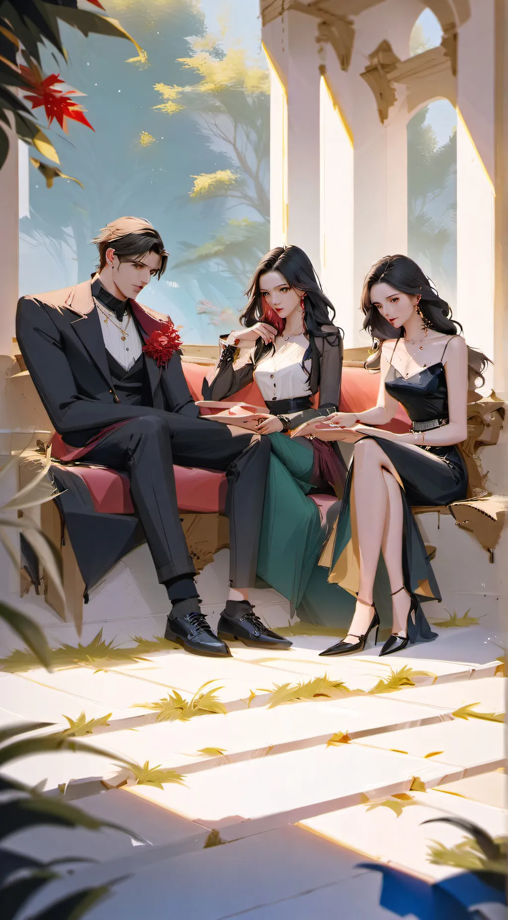 ai character: kin. background