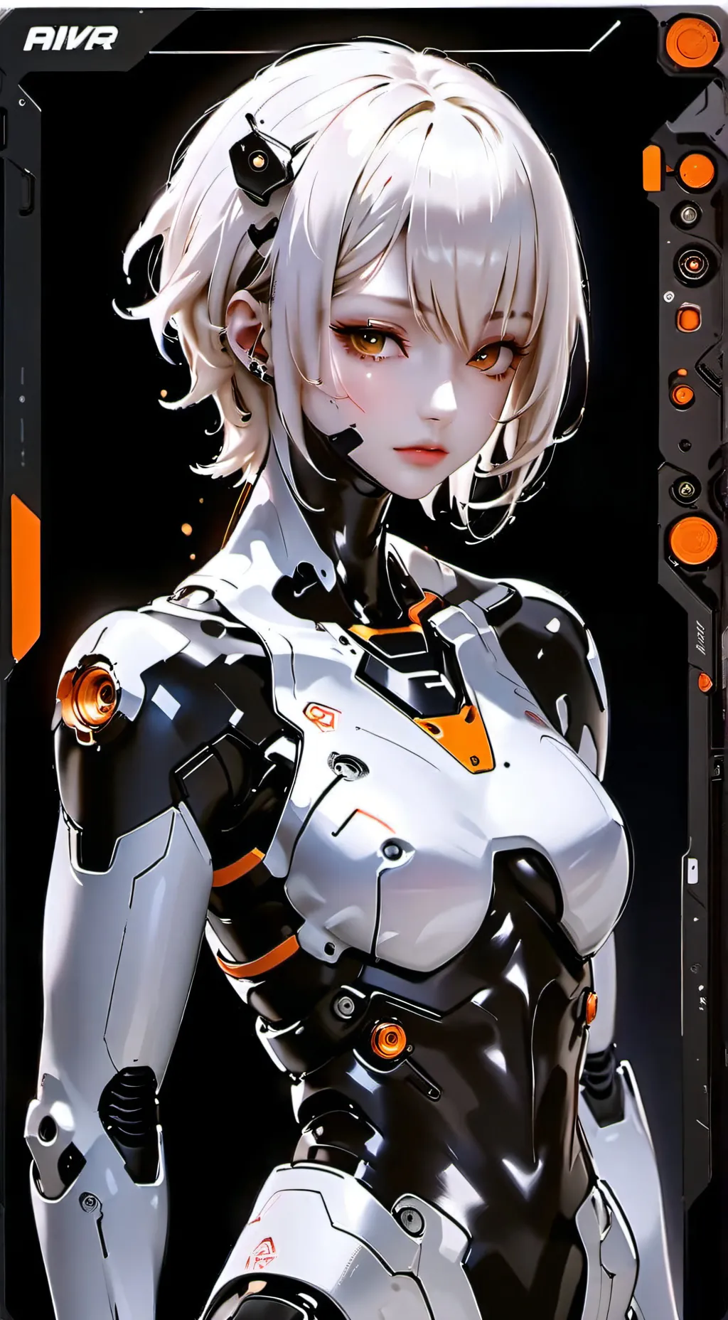 ai character: Lava background
