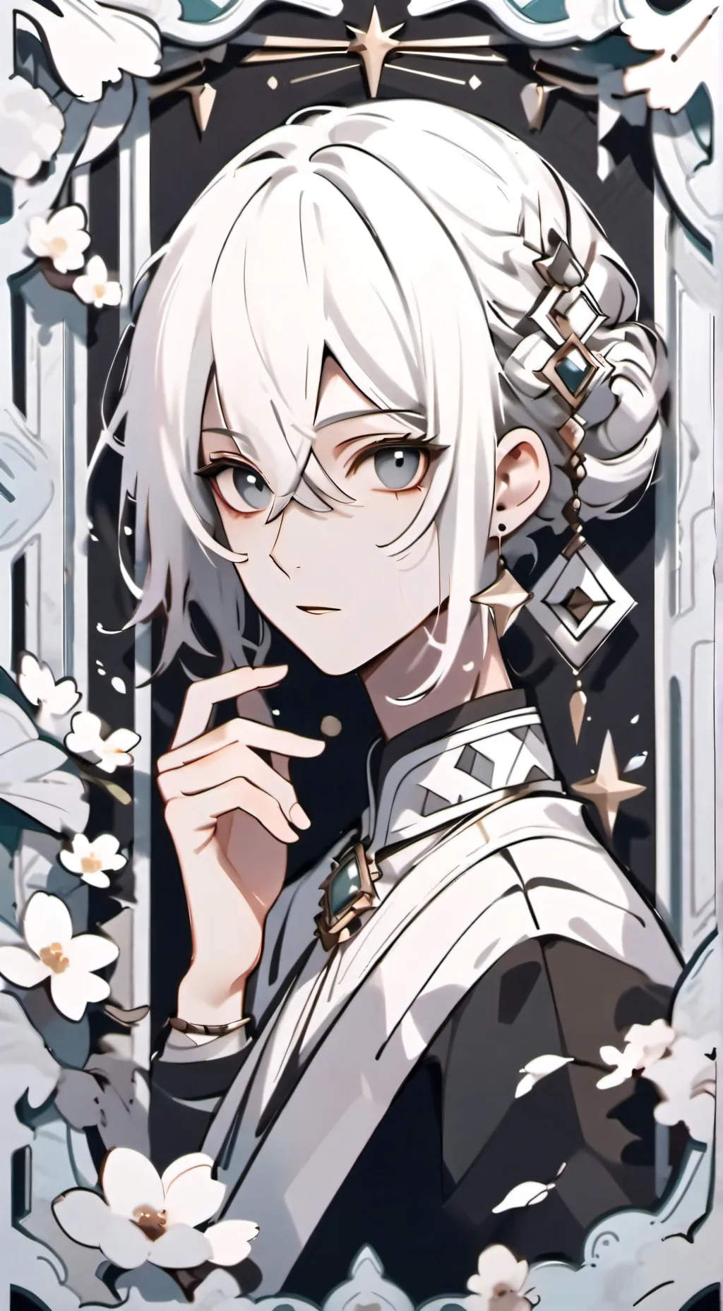 ai character: hermano de barren  background