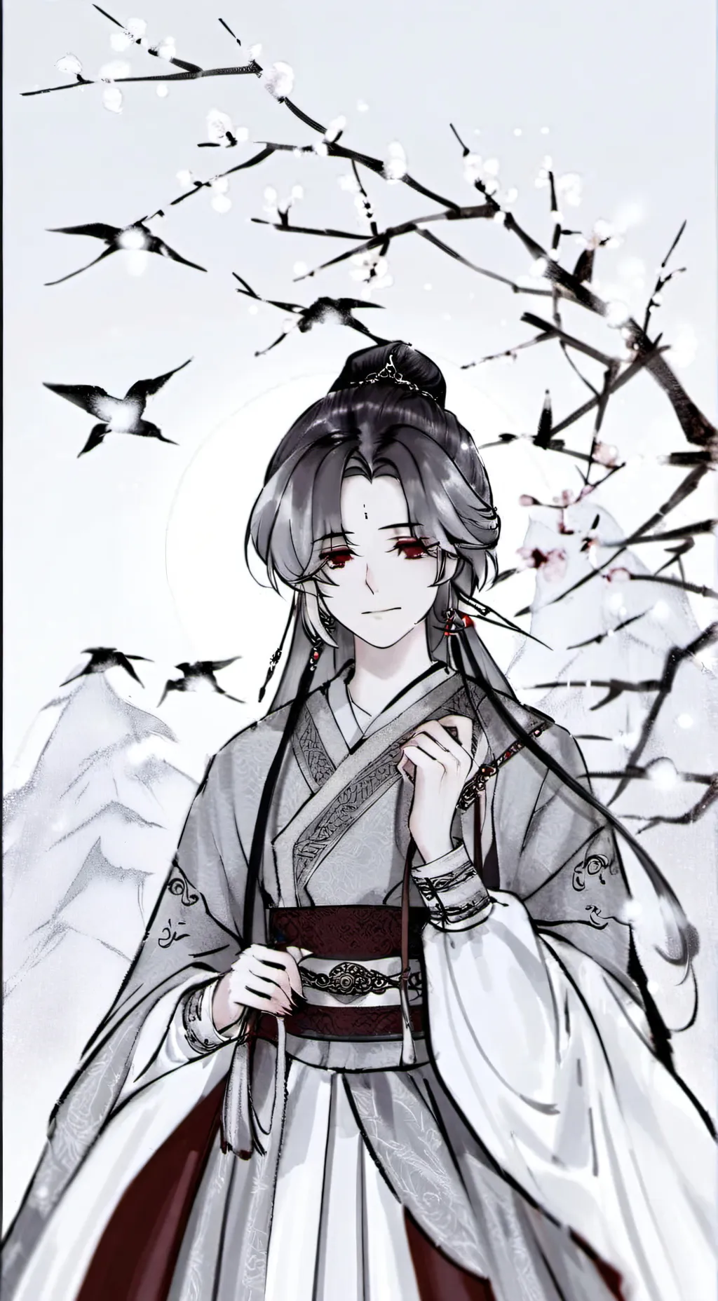 ai character: fone background