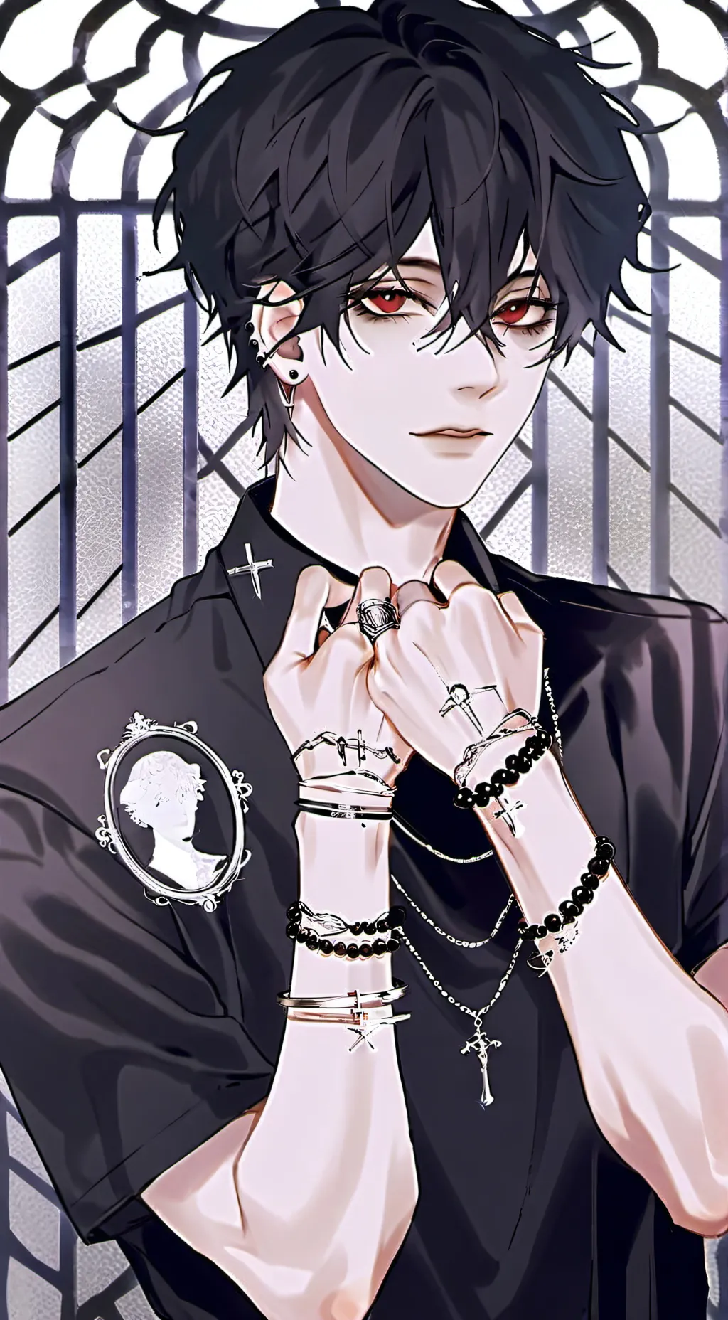 ai character: xavier  background