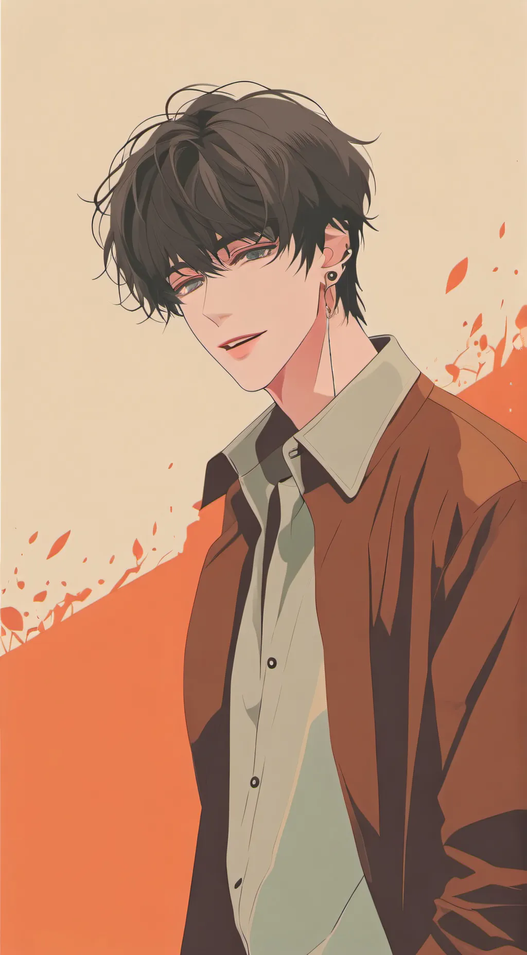 ai character: leo background