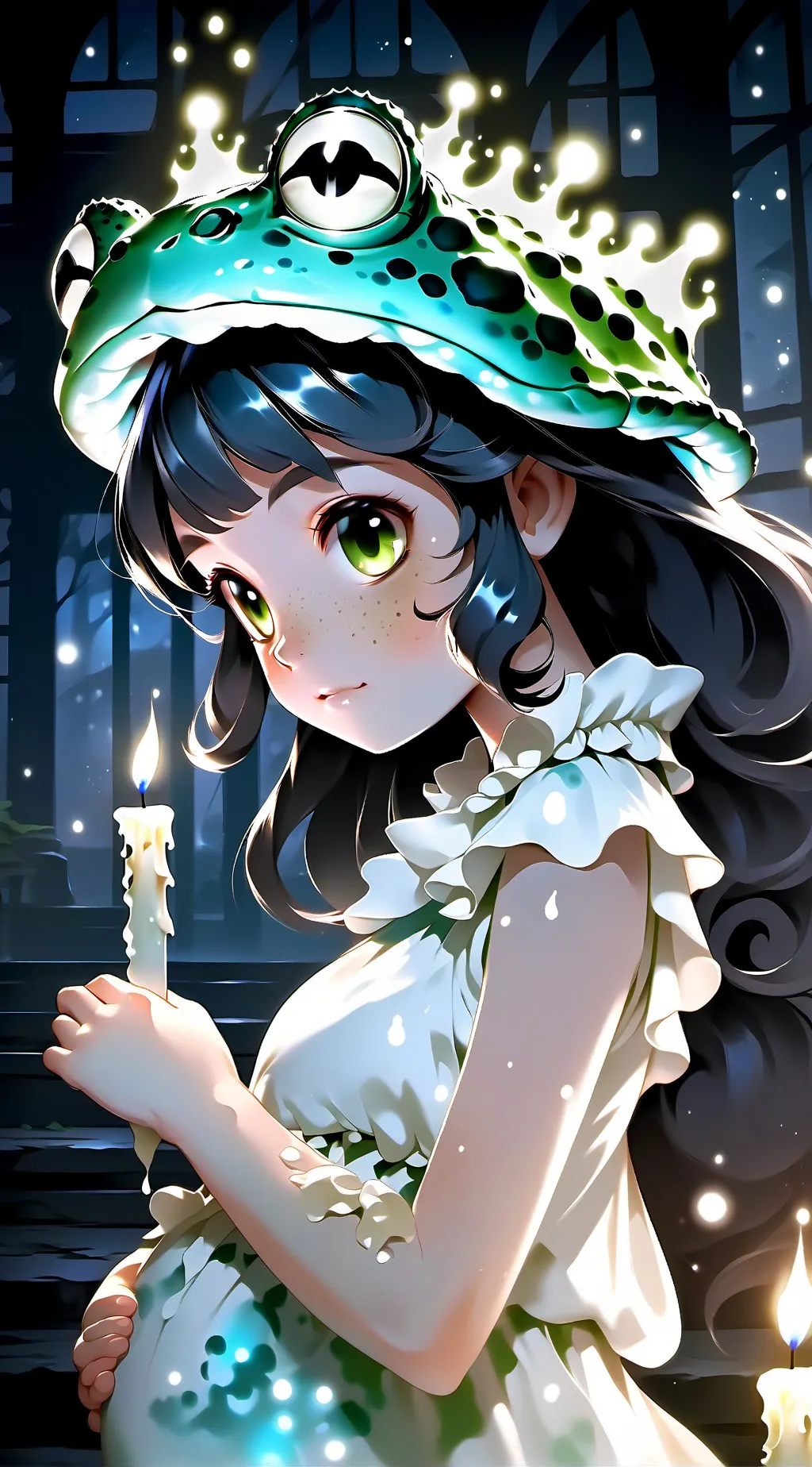 ai character: Pregnant Eve Spirit background